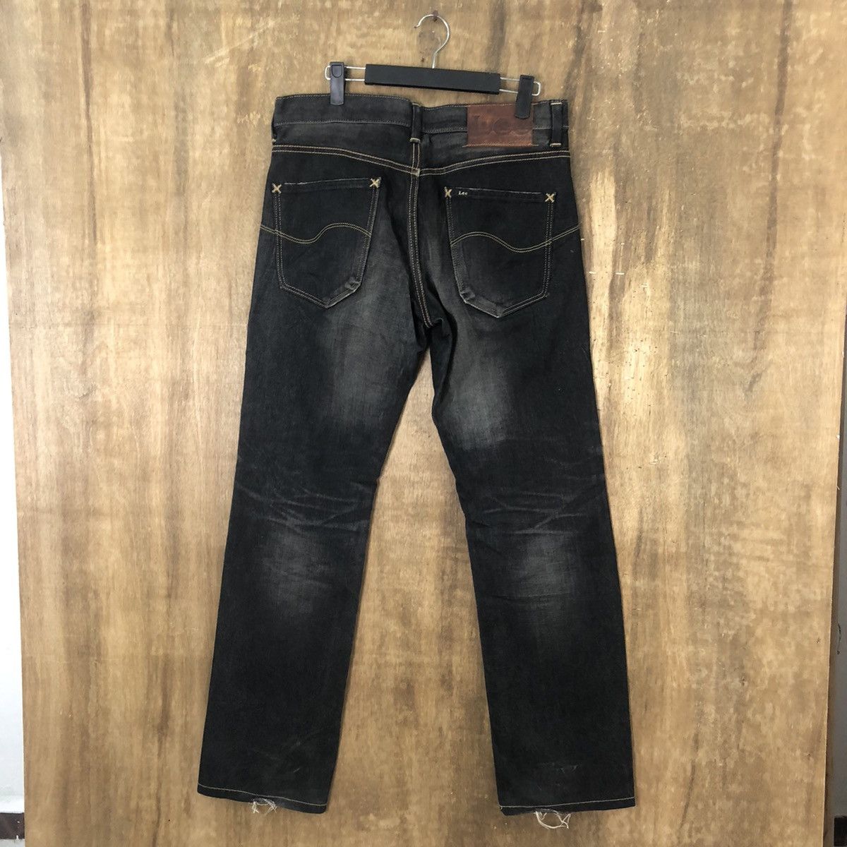 Lee LEE BLACK JEANS DENIM PANTS #011 Size US 30 / EU 46 - 7 Thumbnail
