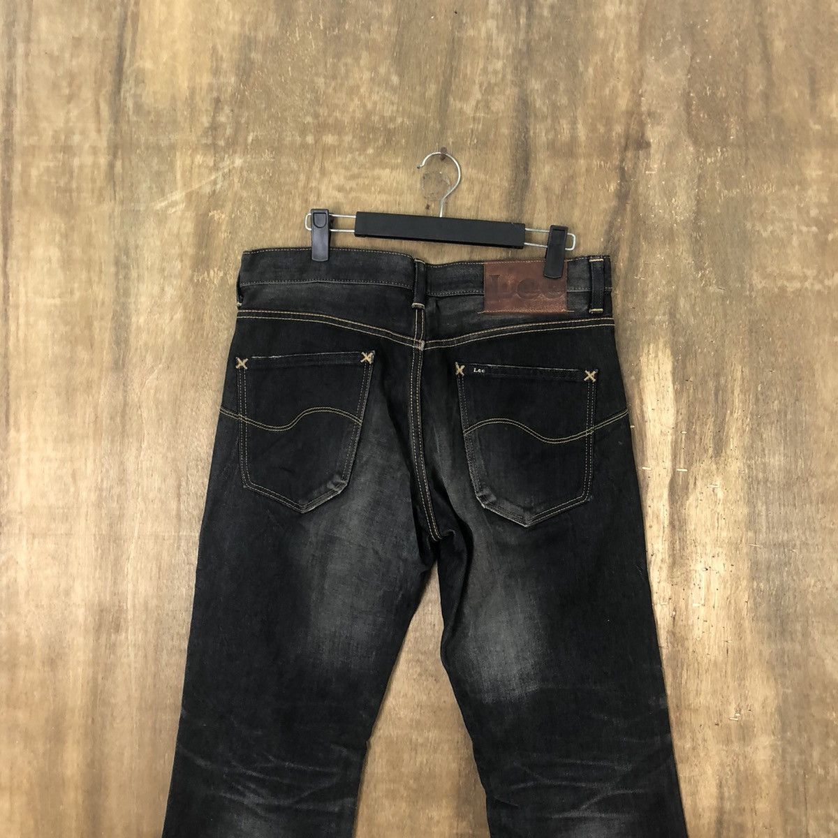 Lee LEE BLACK JEANS DENIM PANTS #011 Size US 30 / EU 46 - 8 Thumbnail