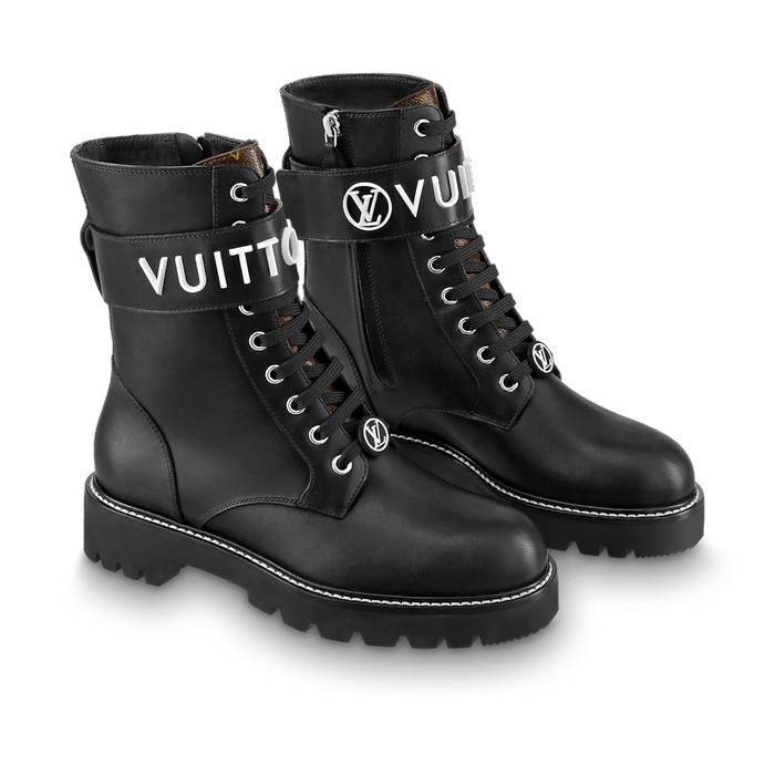 LV Territory Flat Ranger  Louis vuitton, Shoe boots, Boots