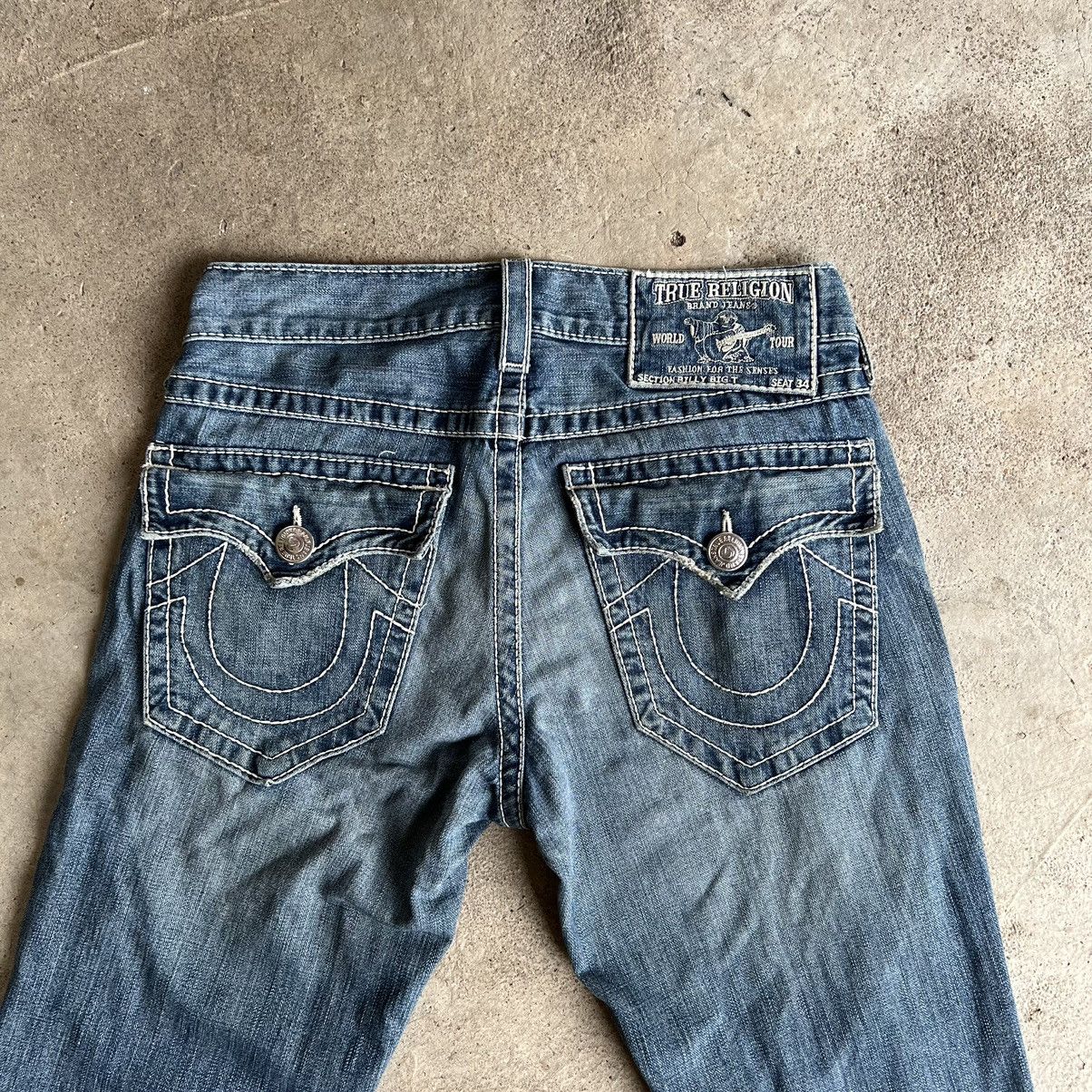True Religion × Vintage Vintage True Religion Selvedge Bootcut Denim Size 32 Size US 32 / EU 48 - 4 Thumbnail