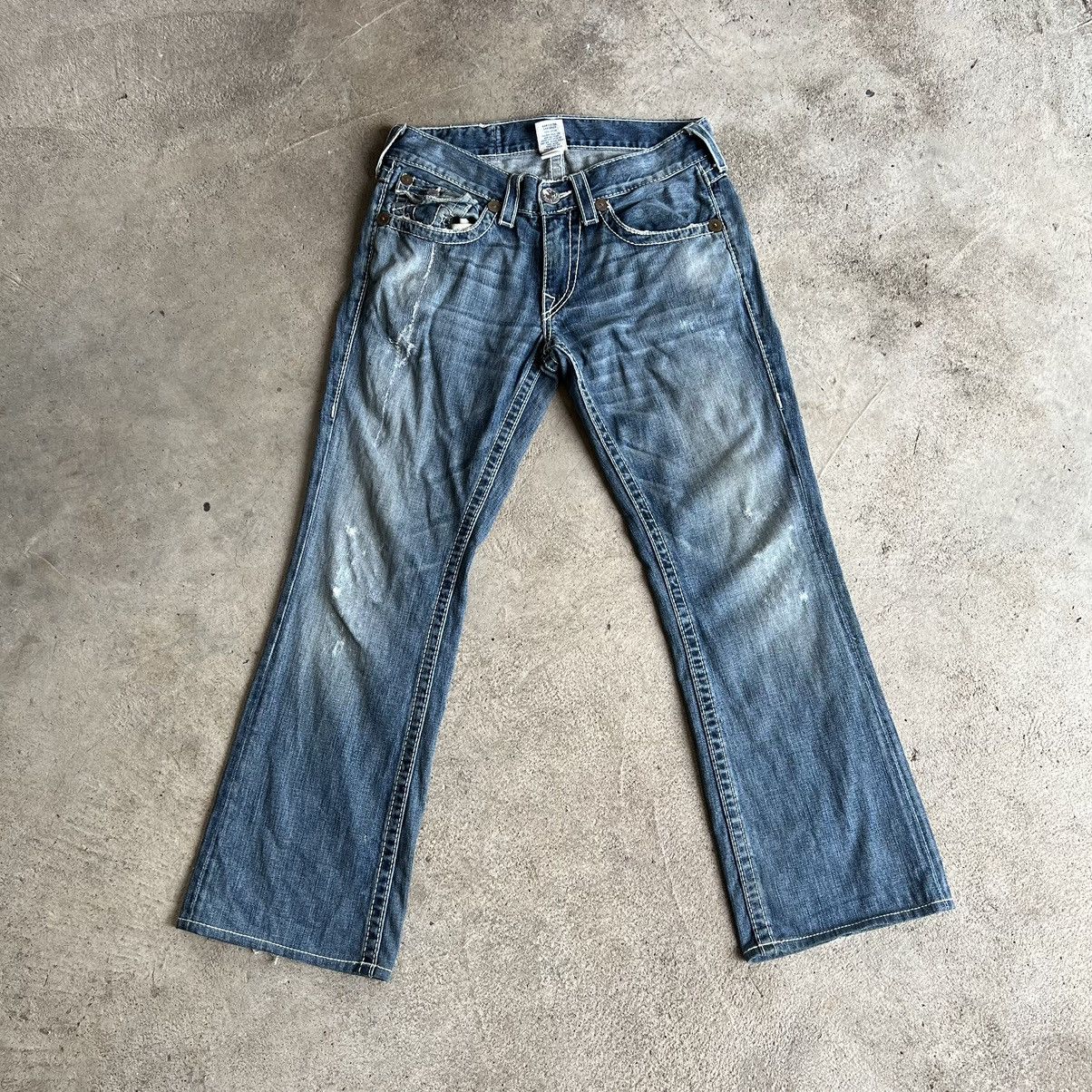 True Religion × Vintage Vintage True Religion Selvedge Bootcut Denim Size 32 Size US 32 / EU 48 - 1 Thumbnail