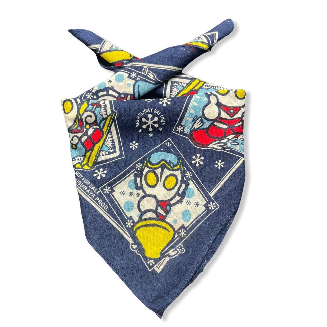 Anime × Cartoon Network × Japanese Brand Japanese Anima Ultraman Handkerchief Size ONE SIZE - 1 Thumbnail