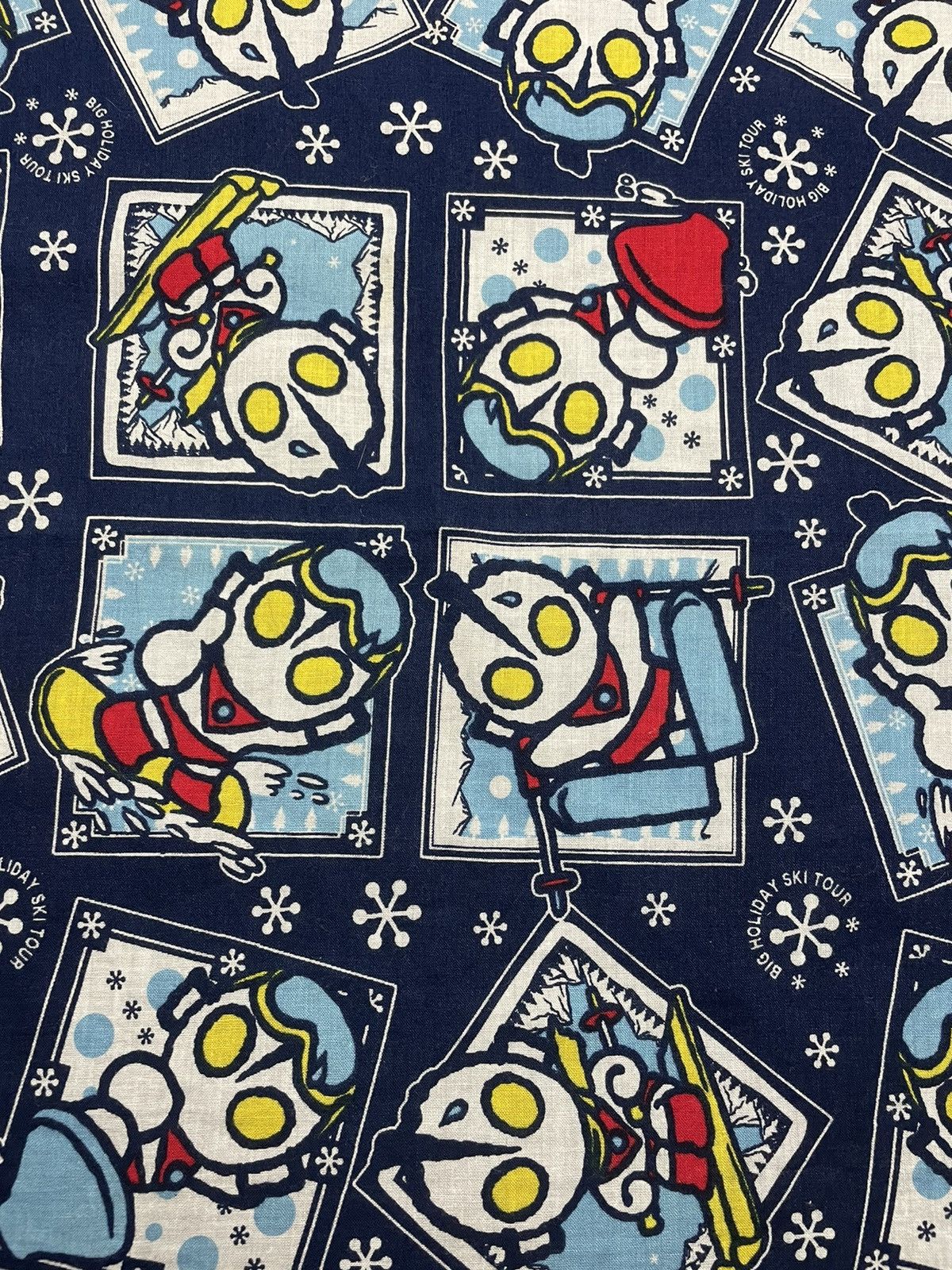Anime × Cartoon Network × Japanese Brand Japanese Anima Ultraman Handkerchief Size ONE SIZE - 4 Thumbnail
