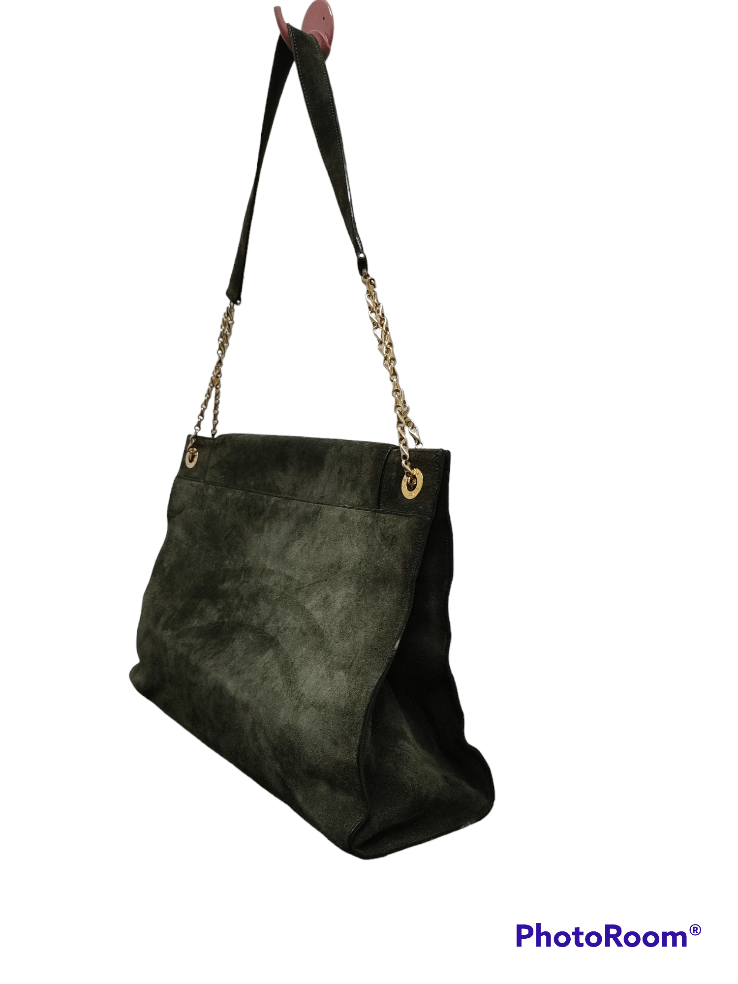 Celine Vintage celice F/09 gold chain shoulder bag riri zipper Size ONE SIZE - 6 Thumbnail