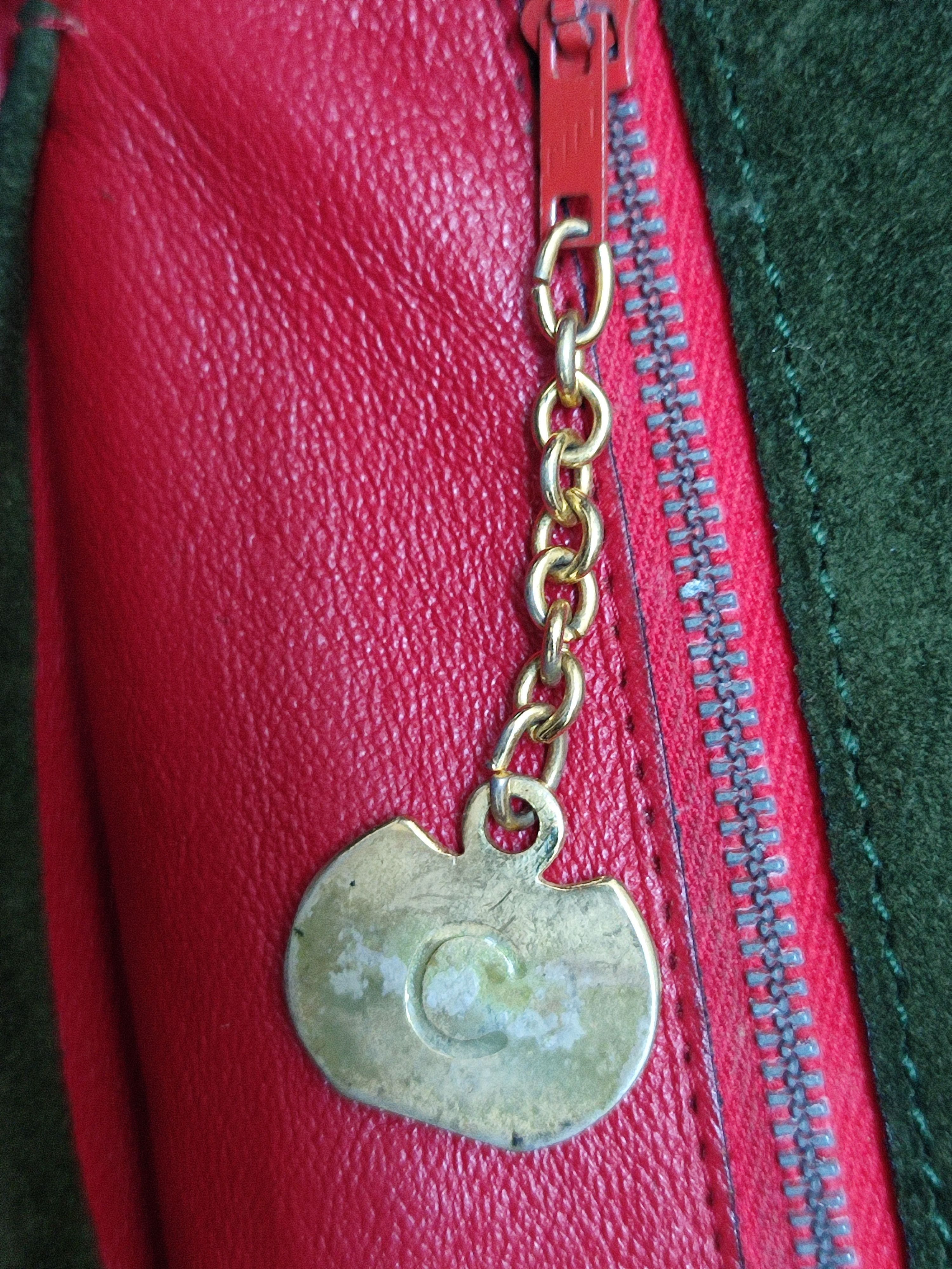 Celine Vintage celice F/09 gold chain shoulder bag riri zipper Size ONE SIZE - 12 Thumbnail