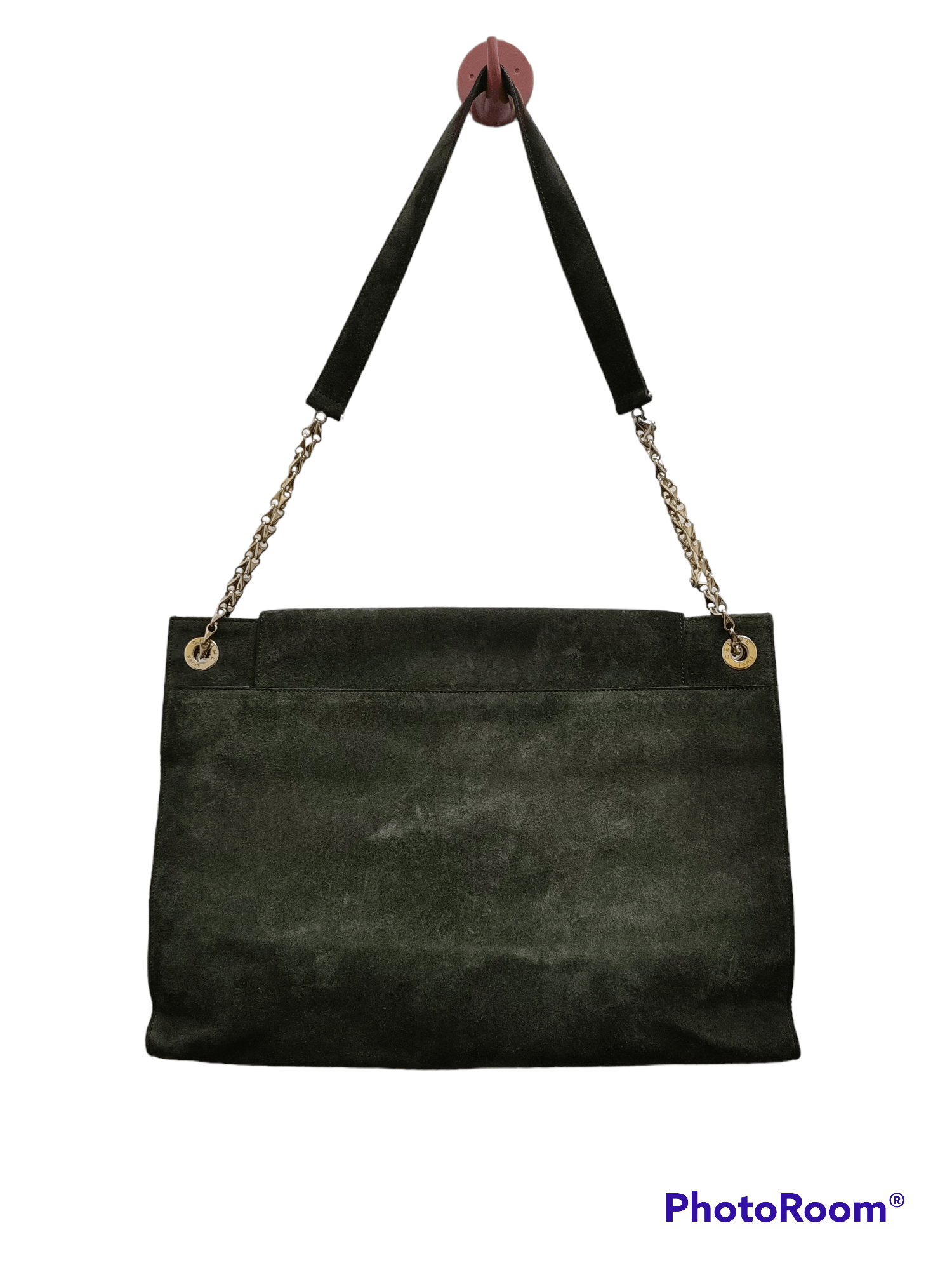 Celine Vintage celice F/09 gold chain shoulder bag riri zipper Size ONE SIZE - 4 Thumbnail