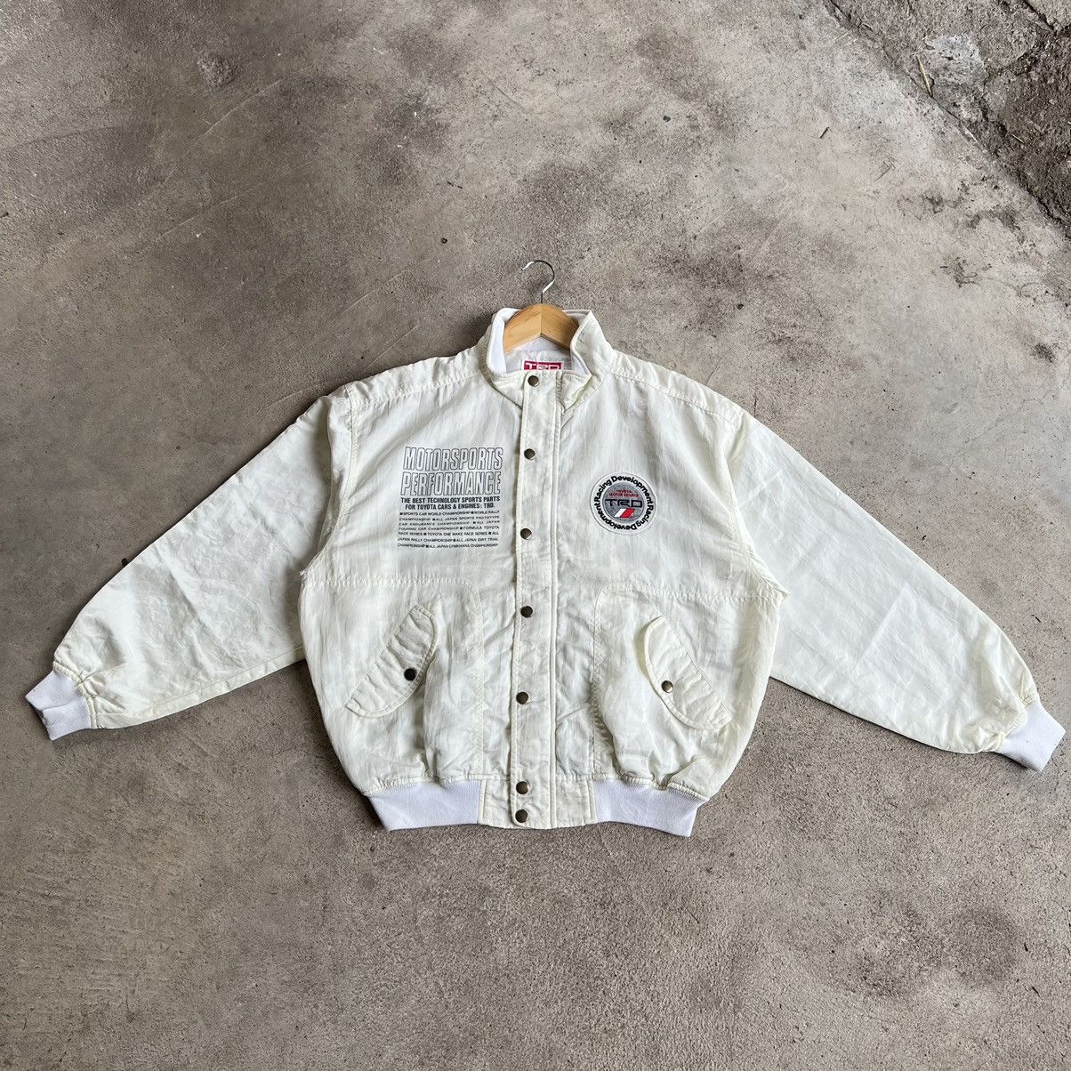 Vintage Vintage TRD Bomber Jacket | Toyota Motor Sports Racing Size US L / EU 52-54 / 3 - 1 Thumbnail