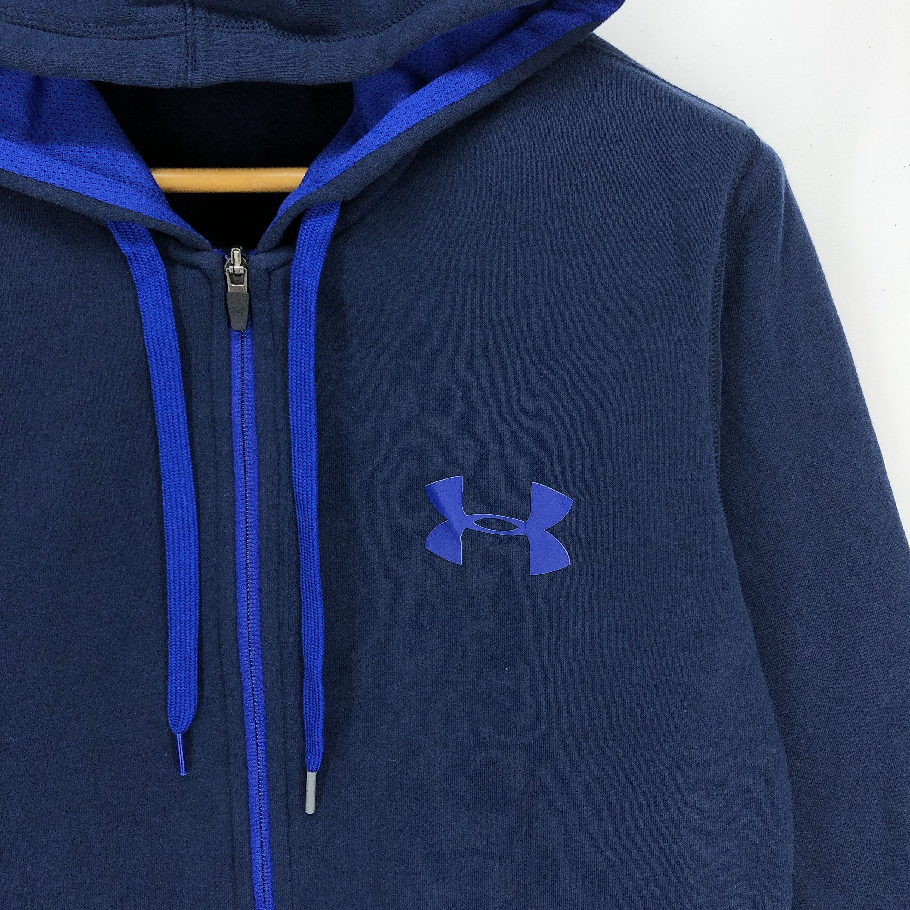 Under Armour UNDER ARMOUR Zipper Hoodie #1388-49 Size US M / EU 48-50 / 2 - 2 Thumbnail