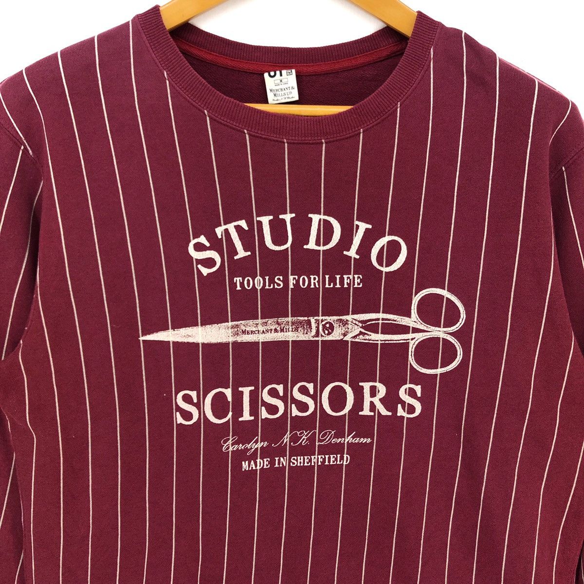 Uniqlo UNIQLO x MERCHANT & MILLS Crew Neck Sweatshirt #1481-54 Size US M / EU 48-50 / 2 - 2 Thumbnail
