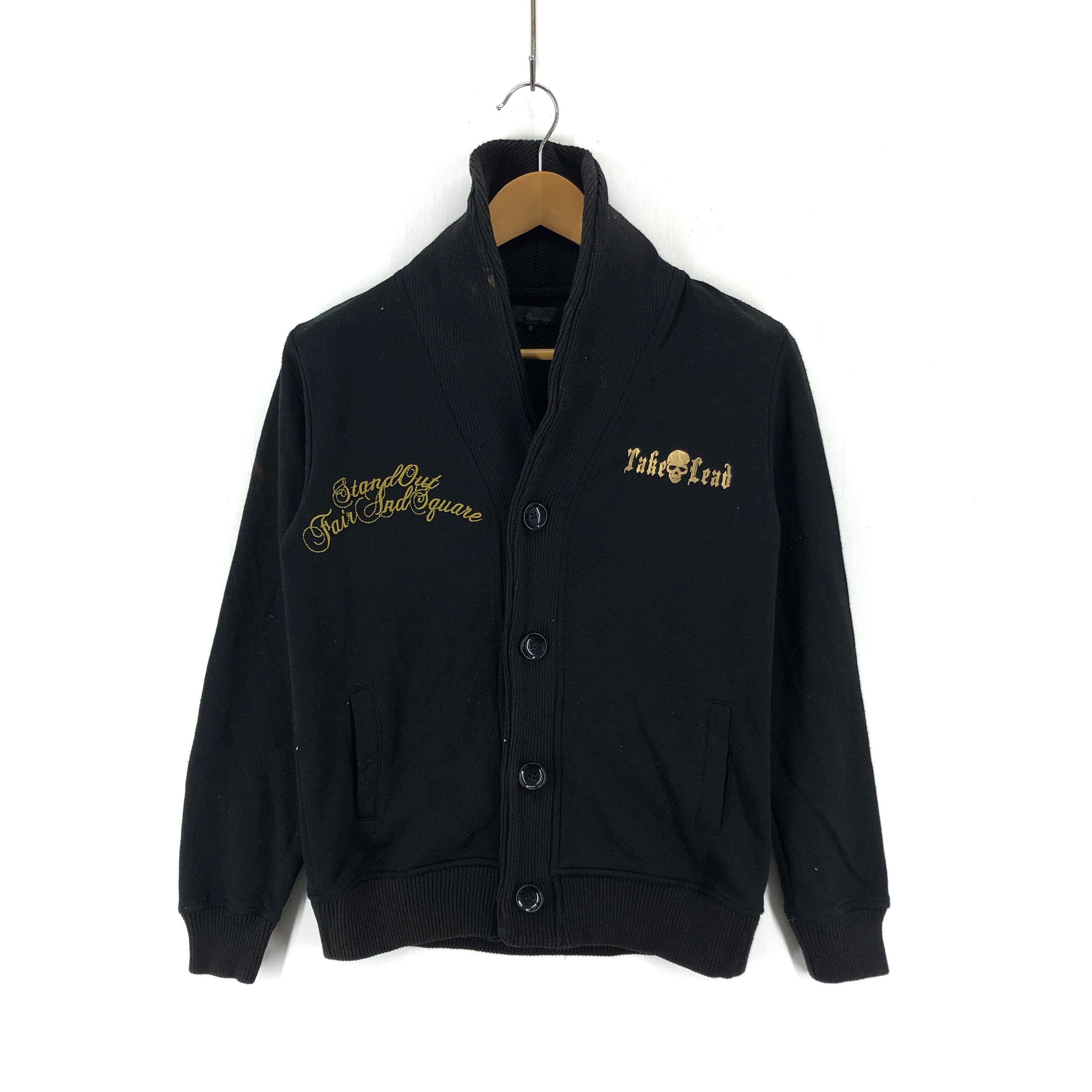 Japanese Brand IVANHAE Button Down Sweater / Jacket #1745-66 Size US S / EU 44-46 / 1 - 3 Thumbnail