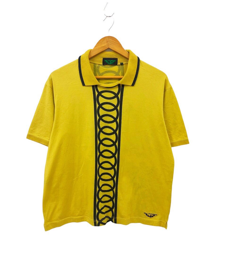 Junko Shimada 90’s Mr. Junko by Junko Koshino trompe loeil polo tee Size US M / EU 48-50 / 2 - 2 Thumbnail