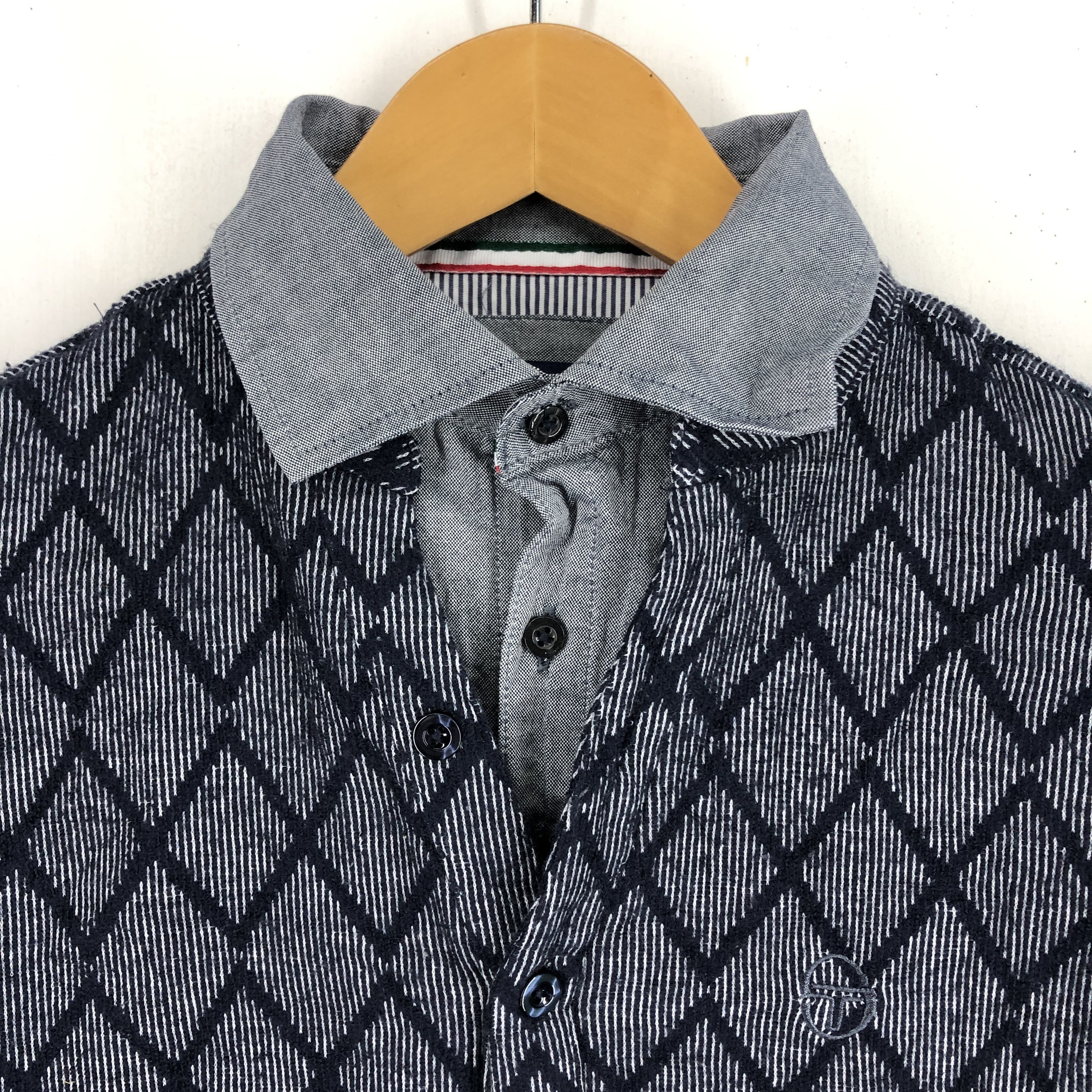 Sergio Tacchini SERGIO TACCHINI Checked Sweatshirt #2222-77 Size US S / EU 44-46 / 1 - 2 Thumbnail