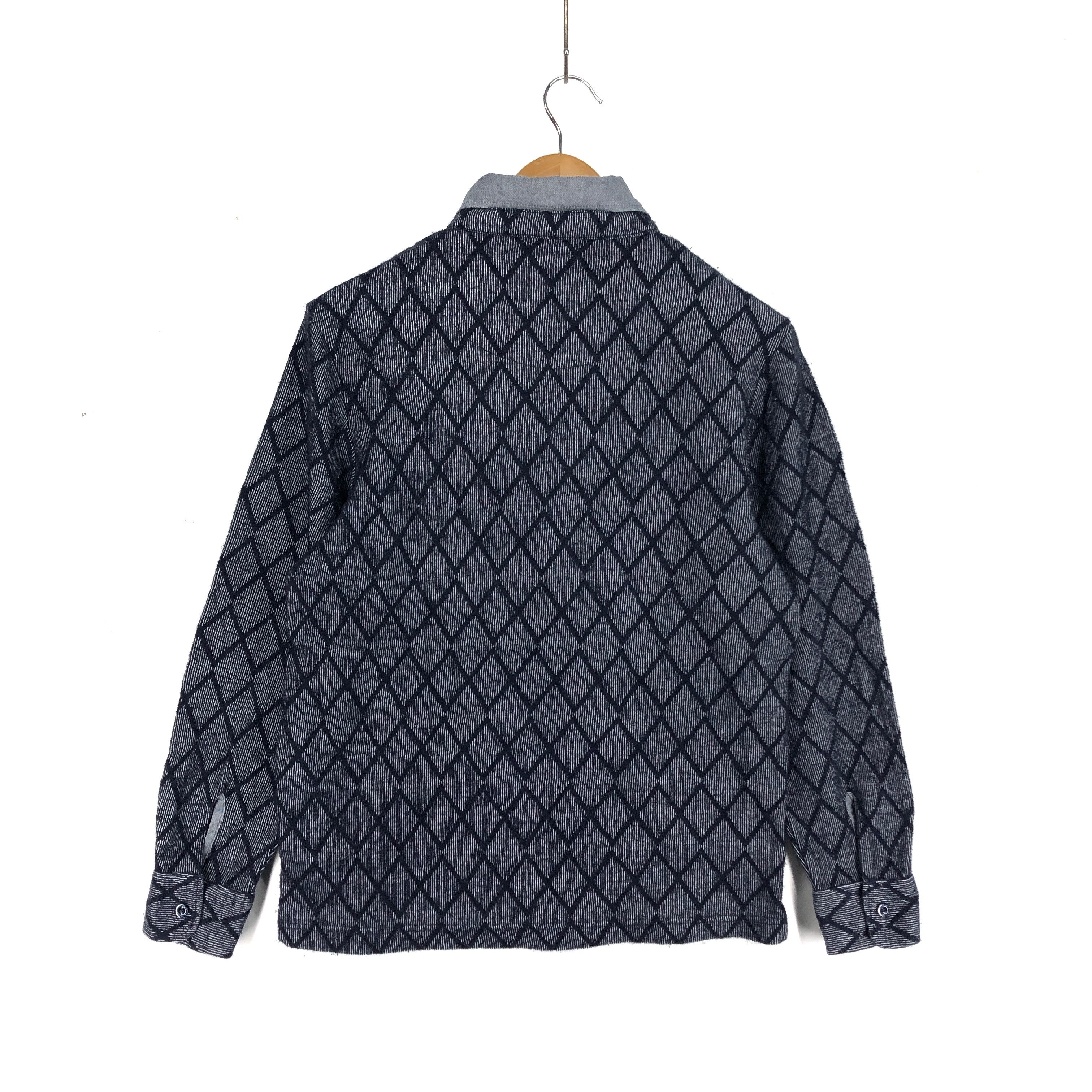 Sergio Tacchini SERGIO TACCHINI Checked Sweatshirt #2222-77 Size US S / EU 44-46 / 1 - 6 Thumbnail