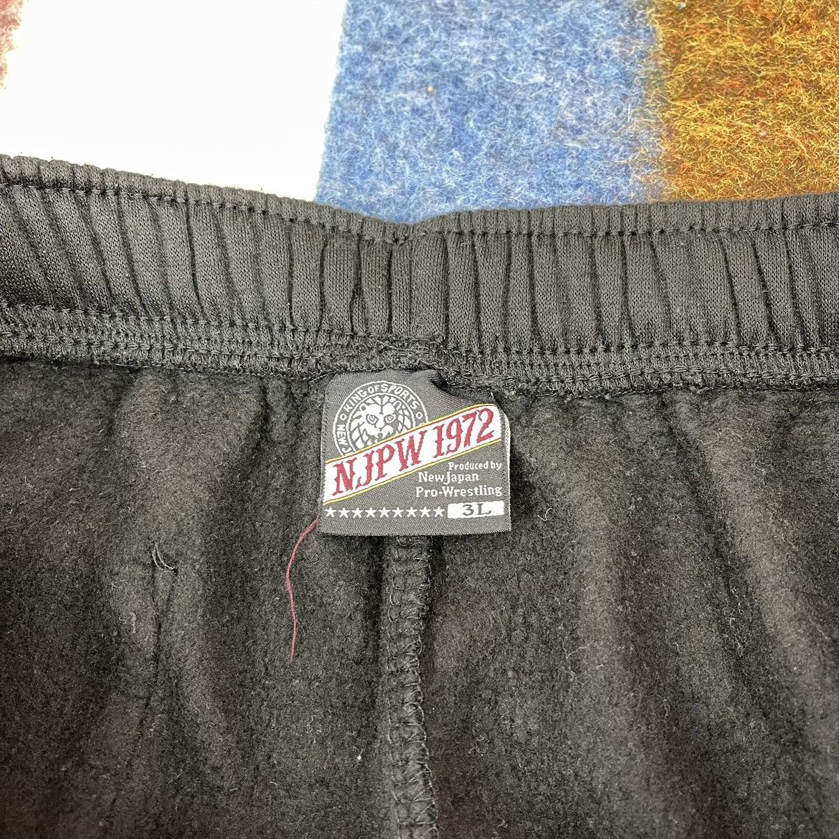 Japanese Brand NJPW Japan Wrestling Sweatpant #1117/AN Size US 38 / EU 54 - 8 Thumbnail