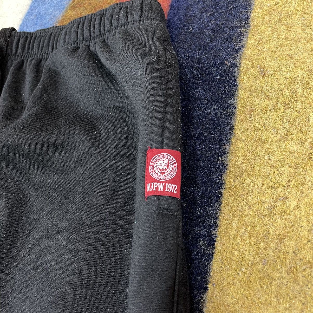 Japanese Brand NJPW Japan Wrestling Sweatpant #1117/AN Size US 38 / EU 54 - 6 Thumbnail