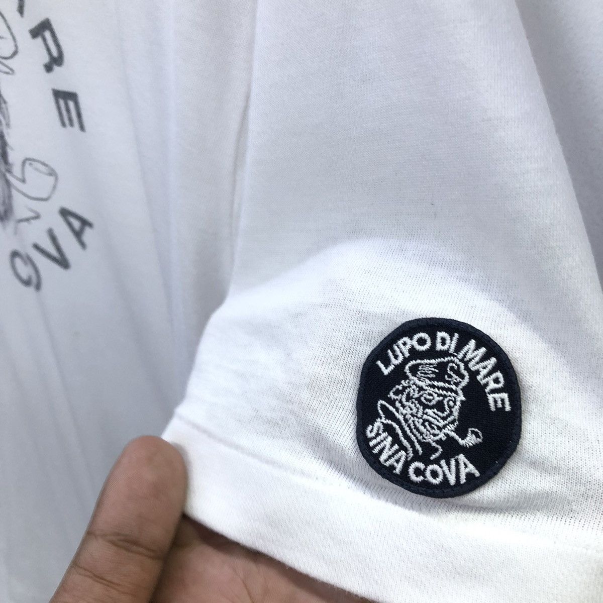 Japanese Brand × Vintage Vintage Lupo Di Mare Sina Cova Logo Tee Size US L / EU 52-54 / 3 - 10 Thumbnail