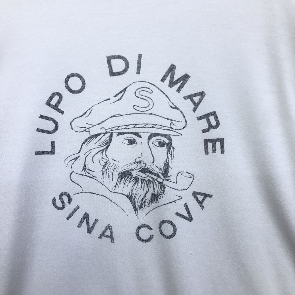 Japanese Brand × Vintage Vintage Lupo Di Mare Sina Cova Logo Tee Size US L / EU 52-54 / 3 - 5 Thumbnail
