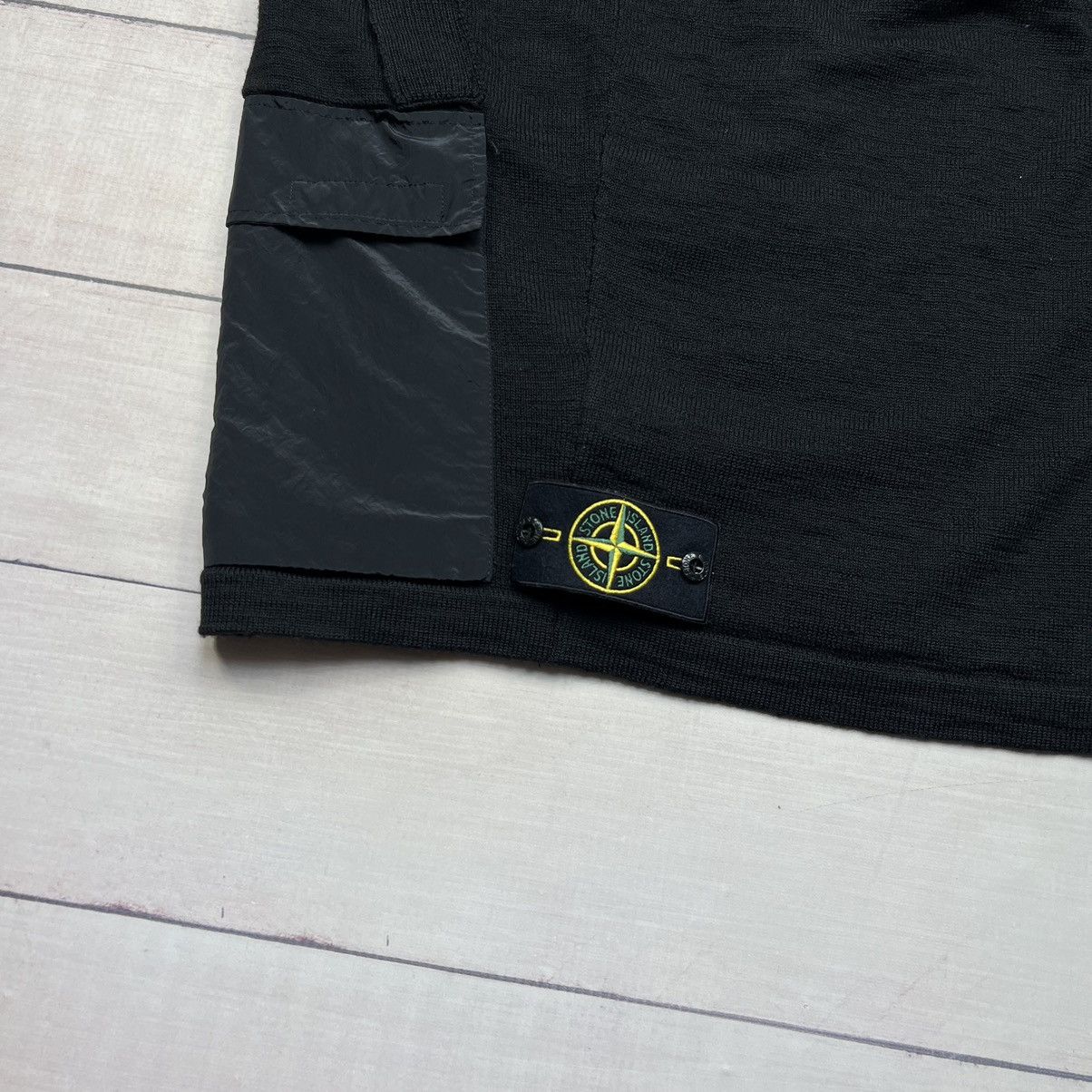 Stone Island Stone Island Black Nylon Vest Metal Knit Gilet Size US L / EU 52-54 / 3 - 8 Thumbnail