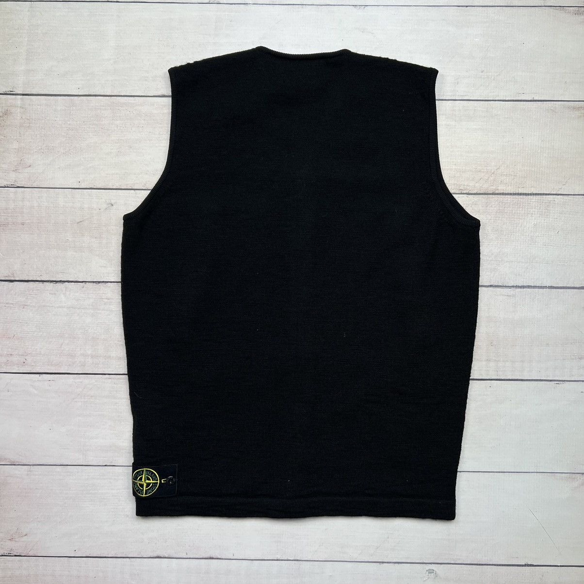 Stone Island Stone Island Black Nylon Vest Metal Knit Gilet Size US L / EU 52-54 / 3 - 7 Thumbnail