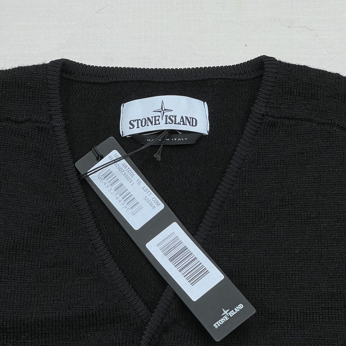Stone Island Stone Island Black Nylon Vest Metal Knit Gilet Size US L / EU 52-54 / 3 - 4 Thumbnail
