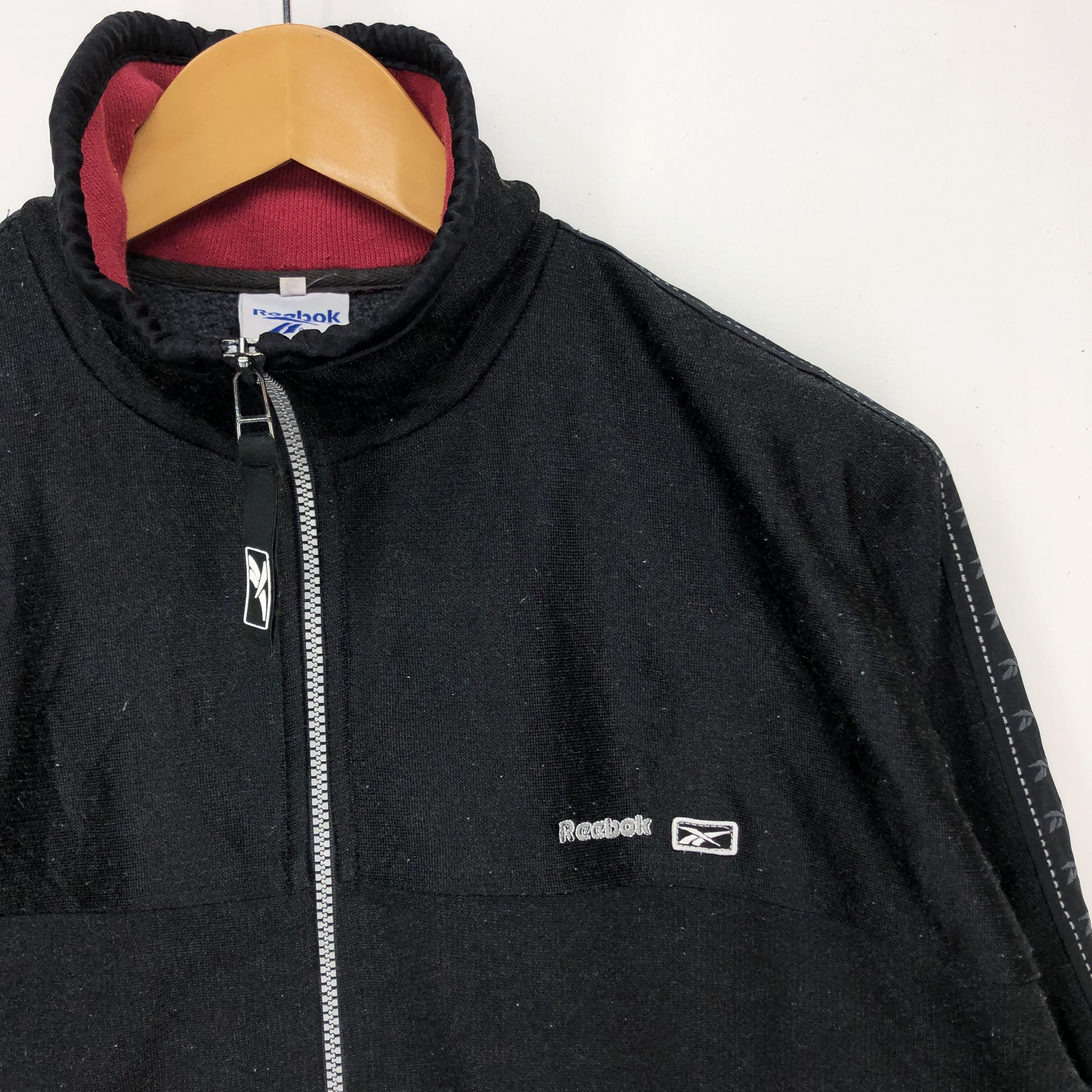 Reebok REEBOK Side Tape Sweater / Jacket #1198-42 Size US L / EU 52-54 / 3 - 3 Thumbnail