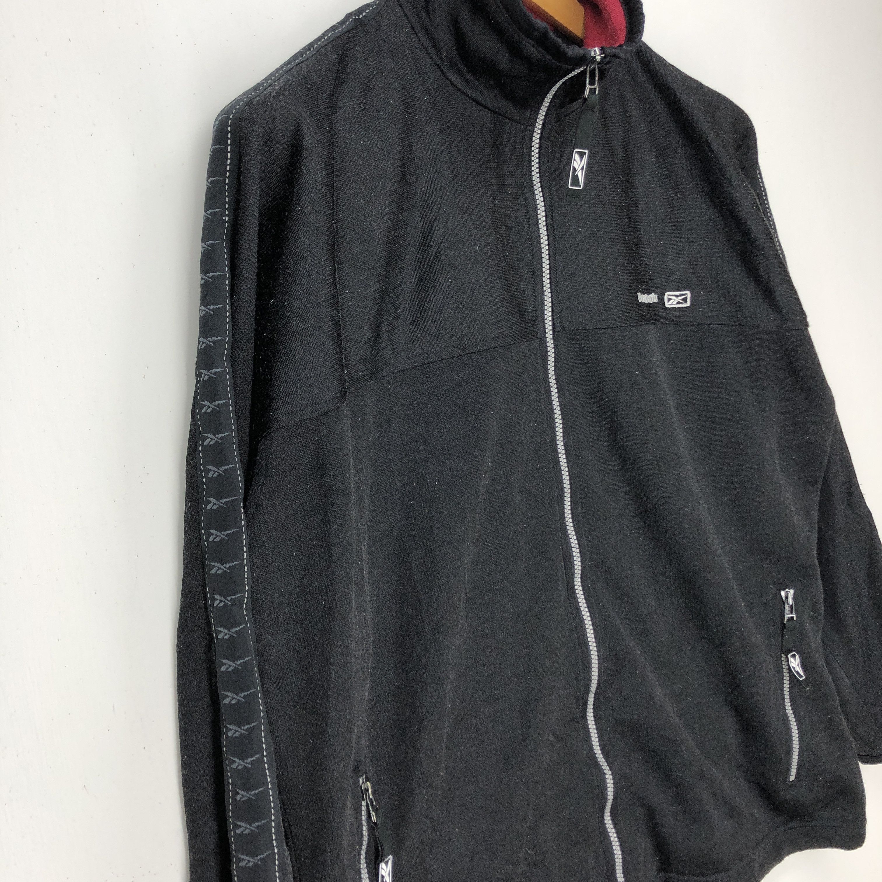 Reebok REEBOK Side Tape Sweater / Jacket #1198-42 Size US L / EU 52-54 / 3 - 2 Thumbnail