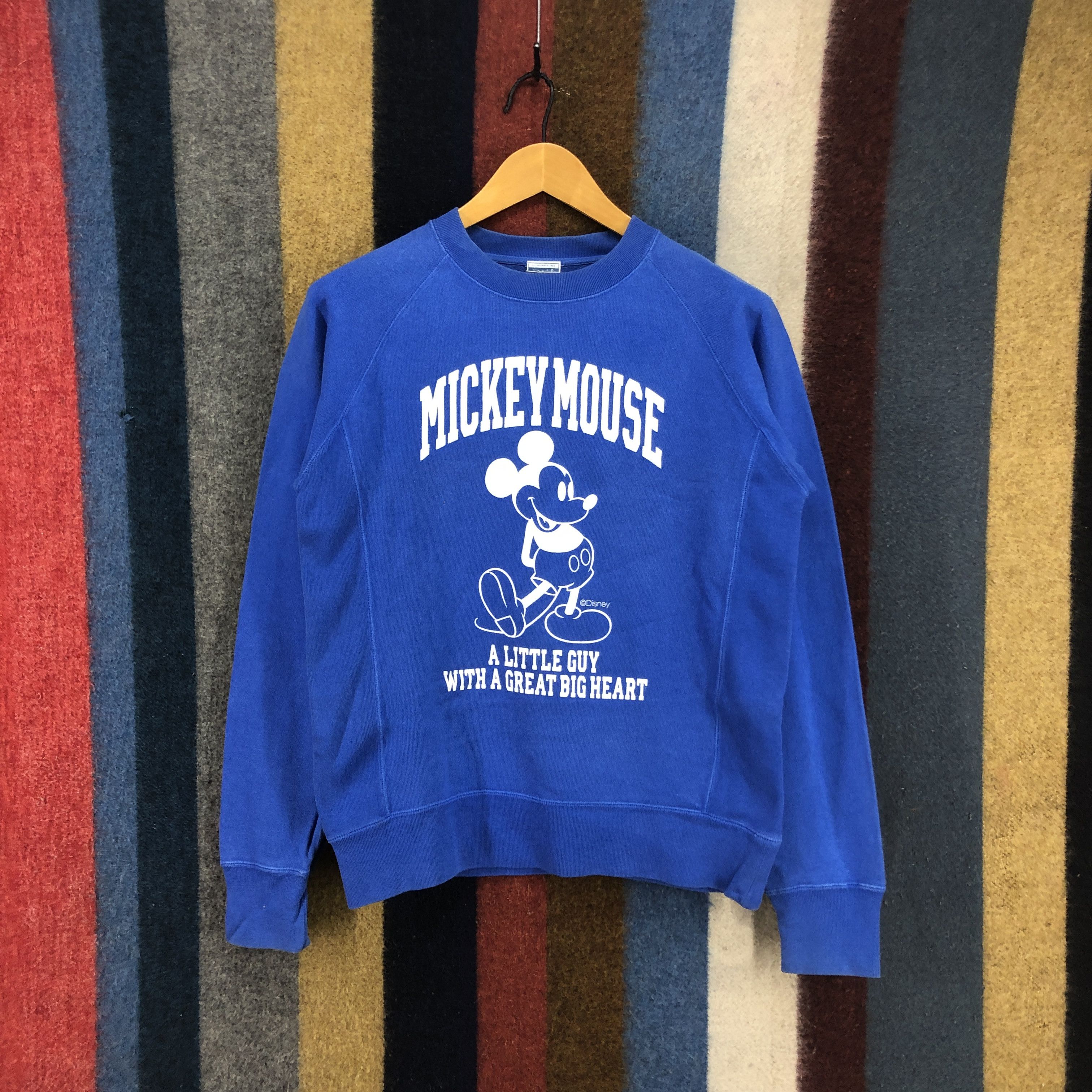 Mickey Mouse Vintage MICKEY MOUSE Crew Neck Sweatshirt #039-02 Size US S / EU 44-46 / 1 - 1 Thumbnail