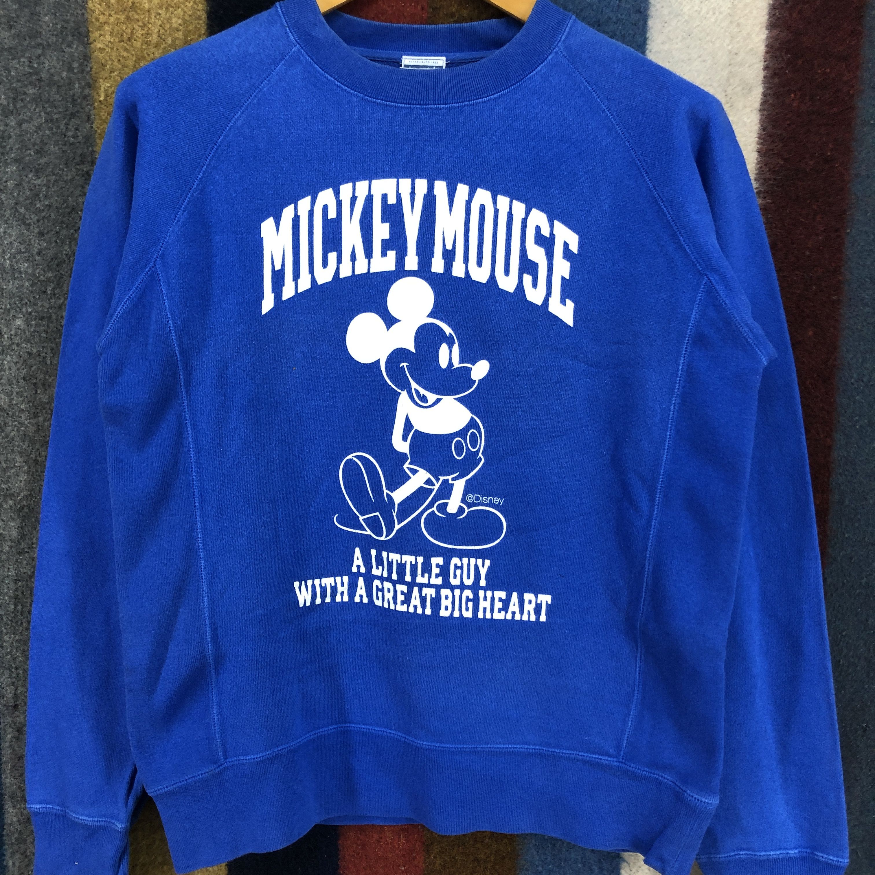Mickey Mouse Vintage MICKEY MOUSE Crew Neck Sweatshirt #039-02 Size US S / EU 44-46 / 1 - 2 Thumbnail