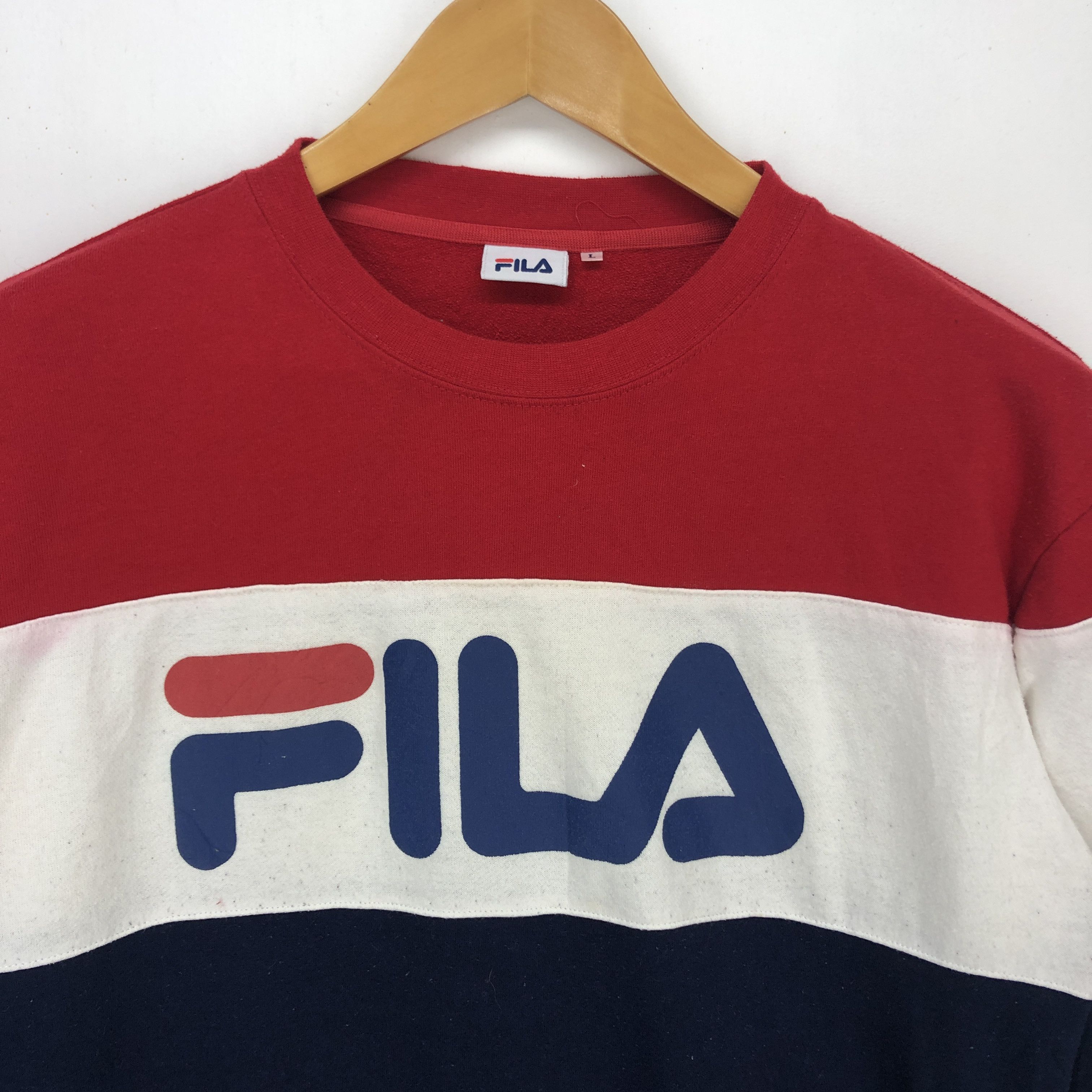 Fila FILA Crew Neck Sweatshirt #1146-40 Size US M / EU 48-50 / 2 - 2 Thumbnail