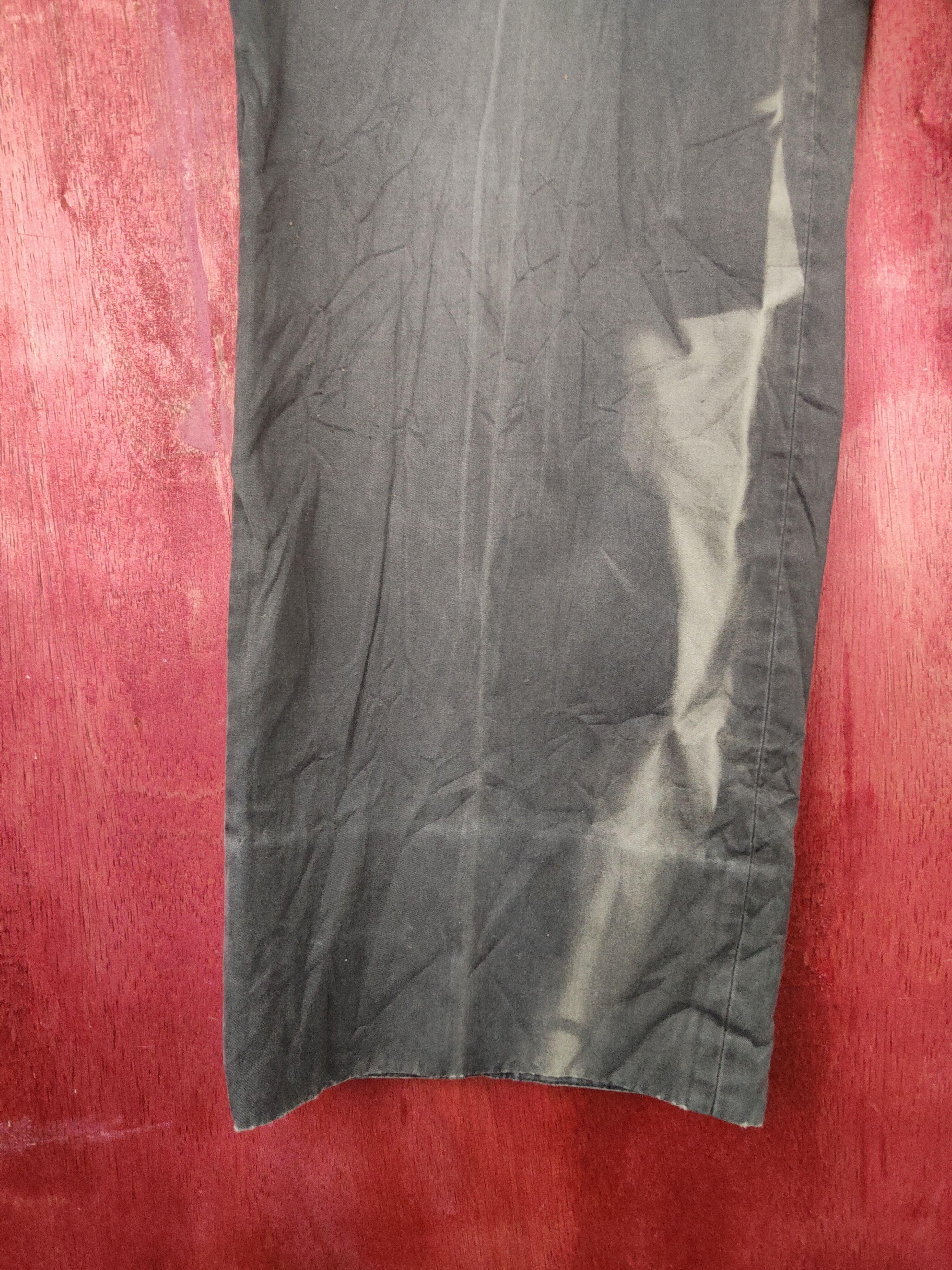 Japanese Brand × Vintage Black Pia Black Faded Casual Pants #S820 Size US 31 - 4 Thumbnail