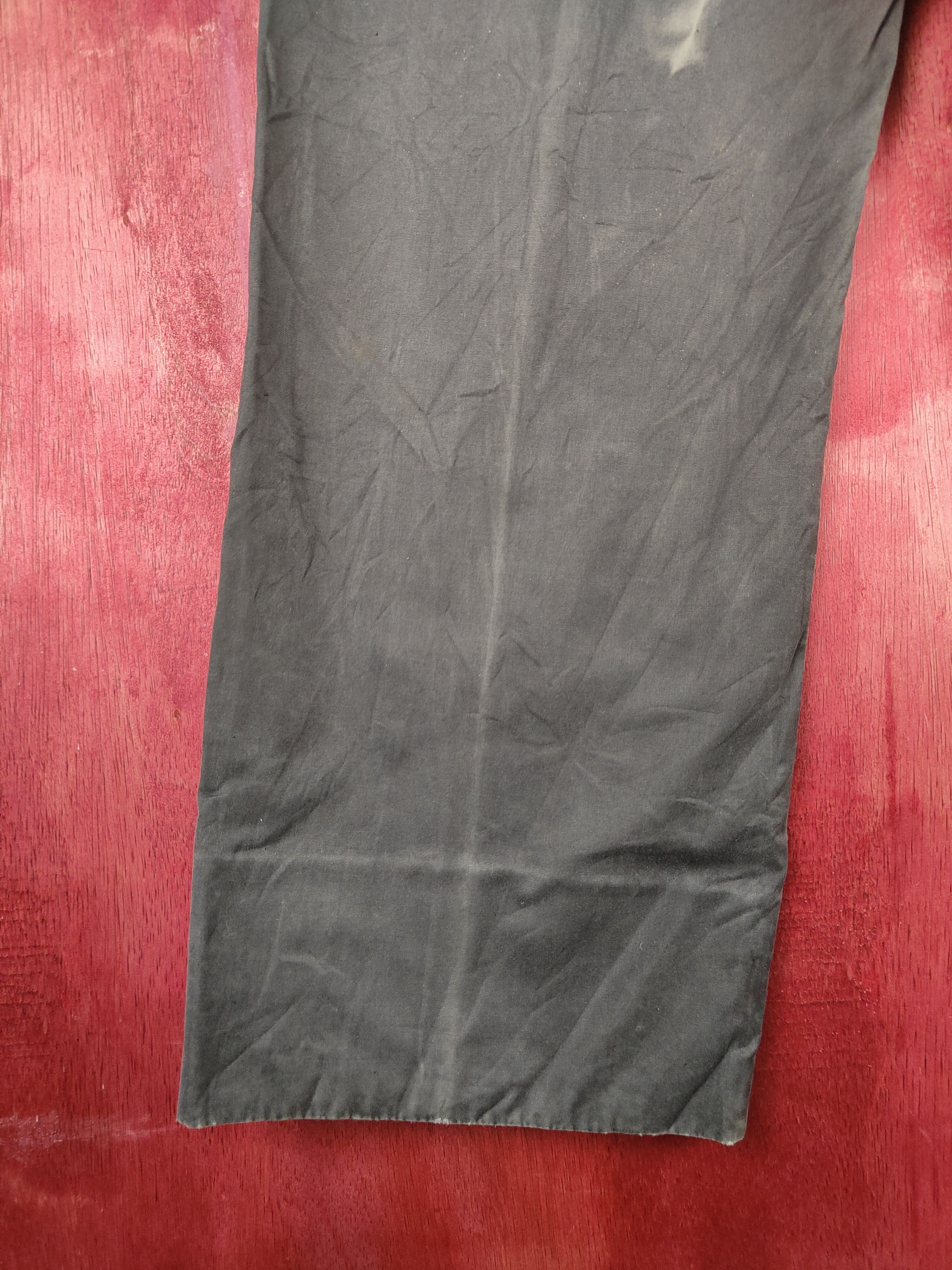 Japanese Brand × Vintage Black Pia Black Faded Casual Pants #S820 Size US 31 - 9 Thumbnail