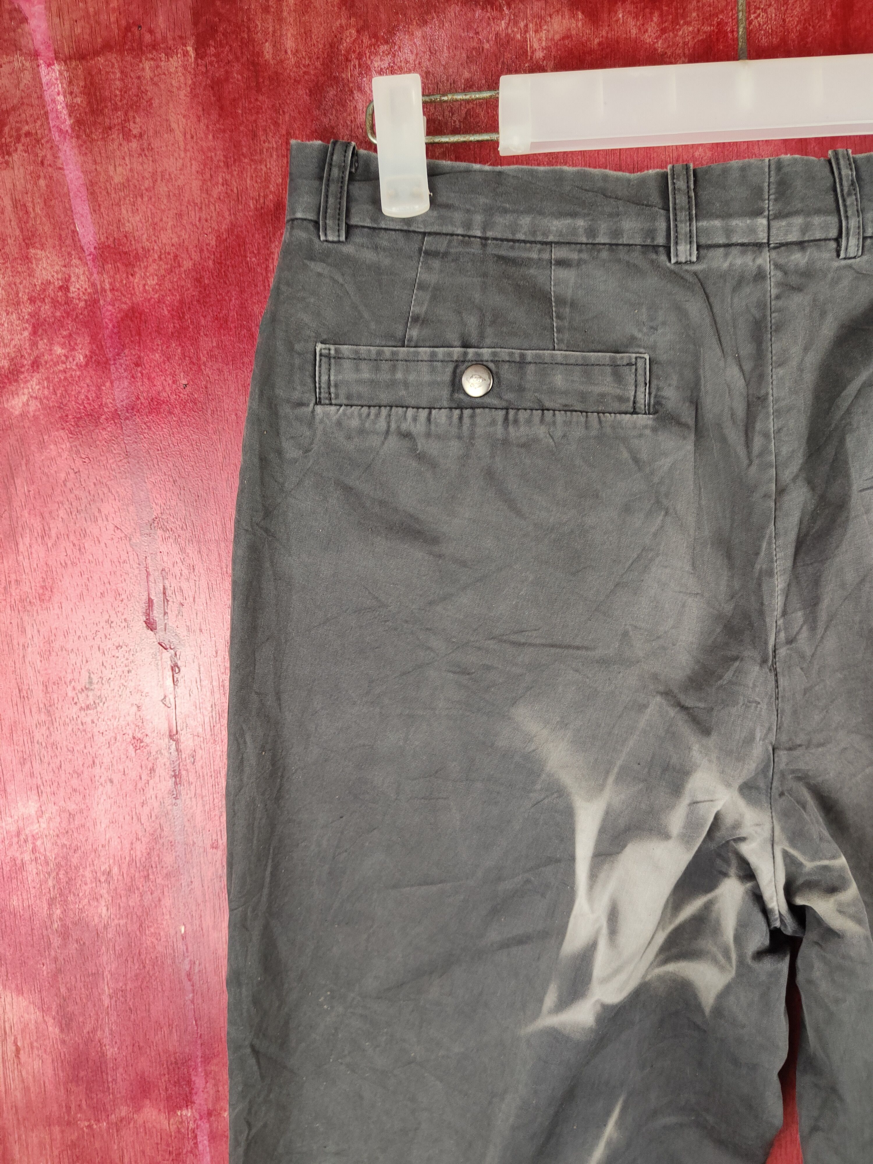 Japanese Brand × Vintage Black Pia Black Faded Casual Pants #S820 Size US 31 - 8 Thumbnail