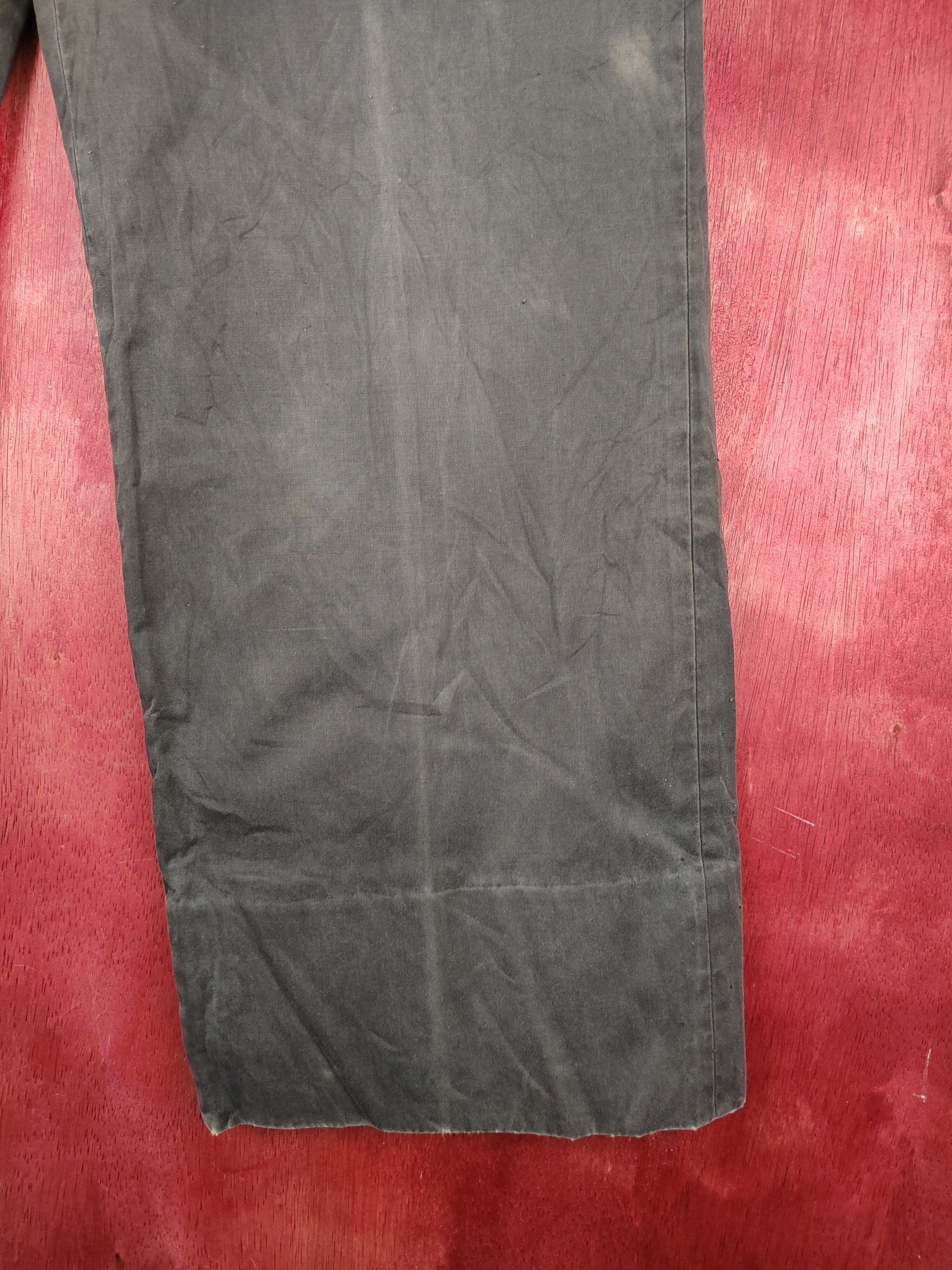 Japanese Brand × Vintage Black Pia Black Faded Casual Pants #S820 Size US 31 - 6 Thumbnail