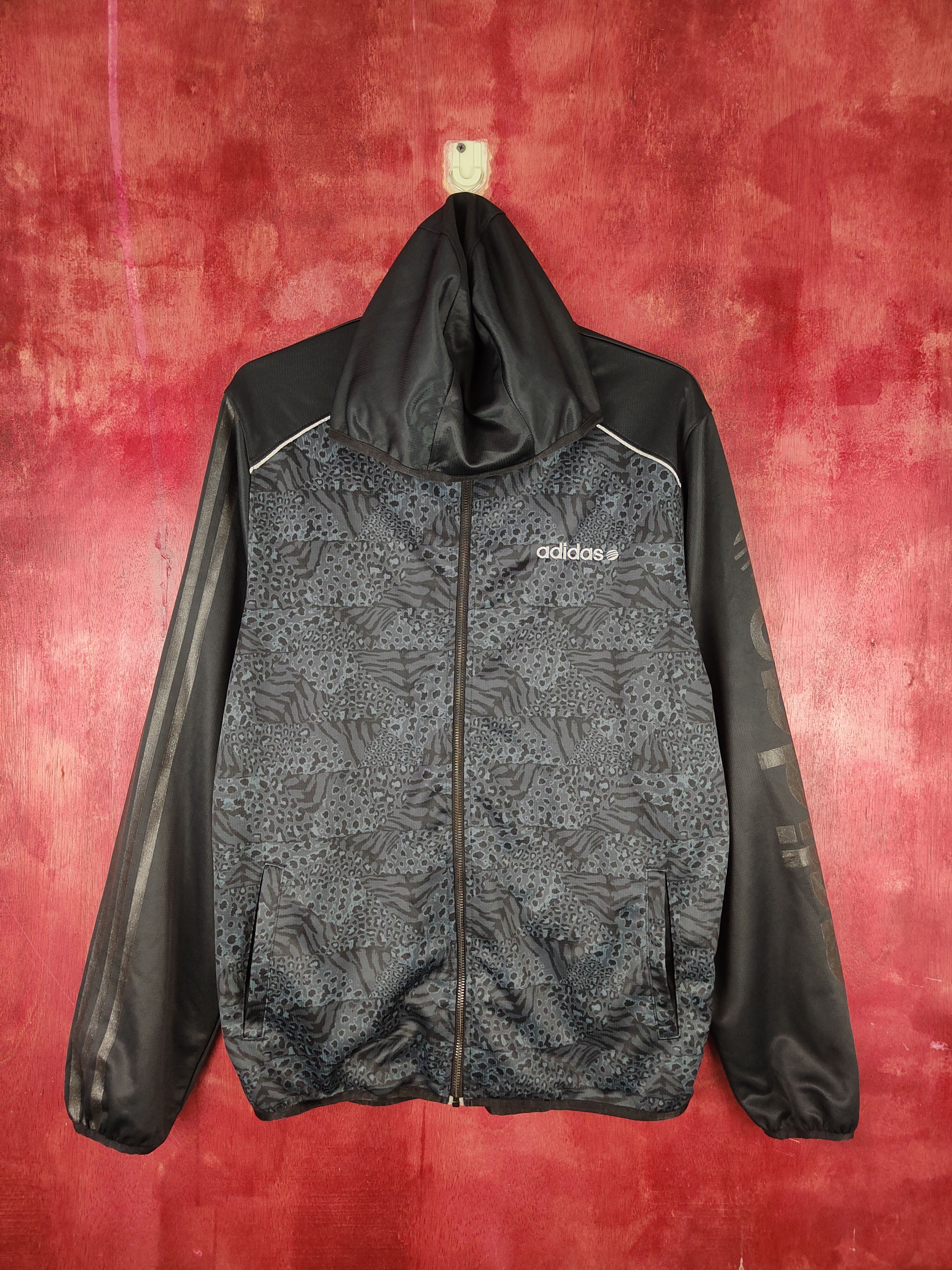 Adidas Adidas neo Black Hoodie Sweater #S813 Size US M / EU 48-50 / 2 - 1 Thumbnail