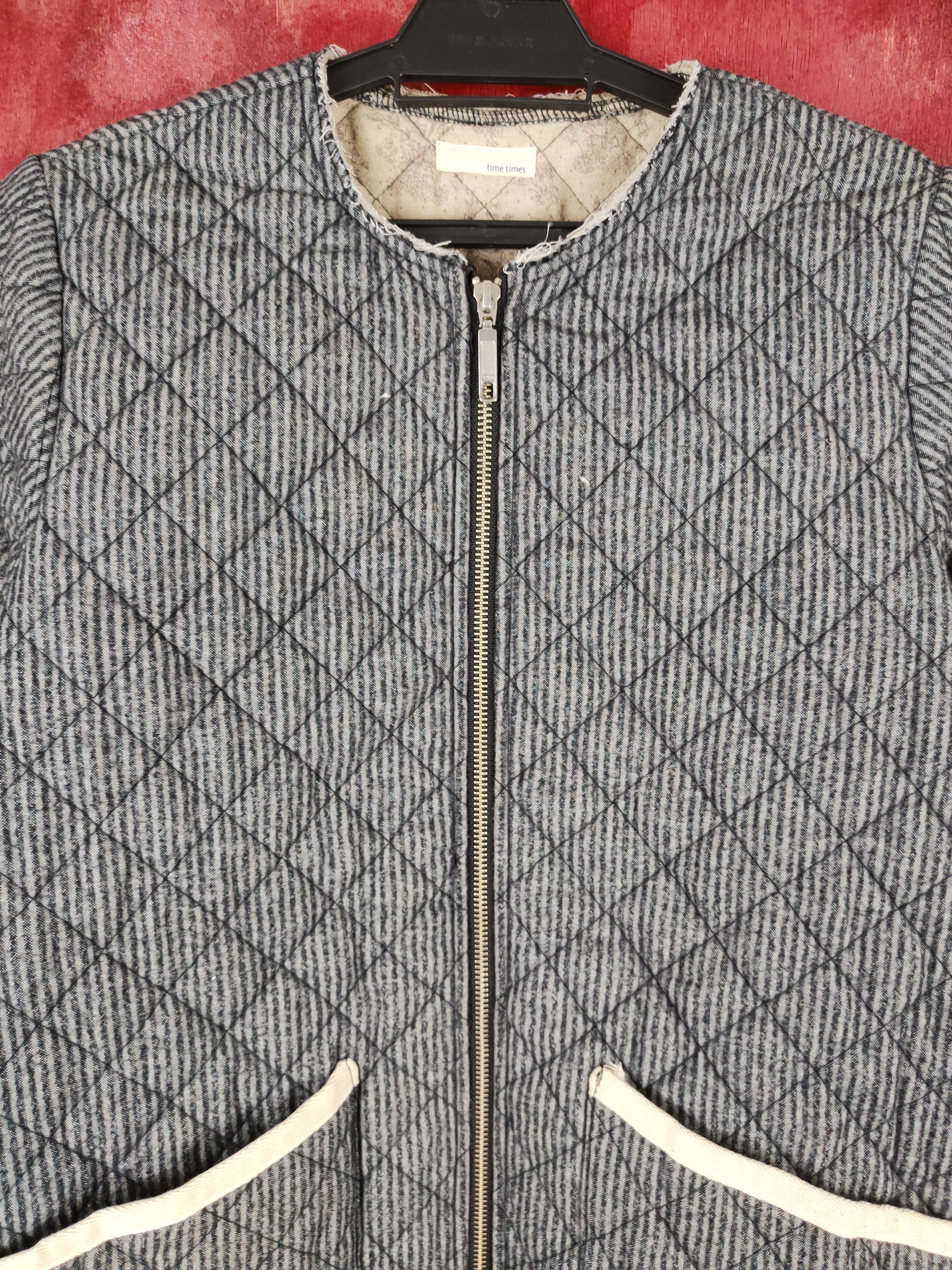 Japanese Brand × Vintage Time Times Gray Winter Sweater vintage #S811 Size M / US 6-8 / IT 42-44 - 2 Thumbnail