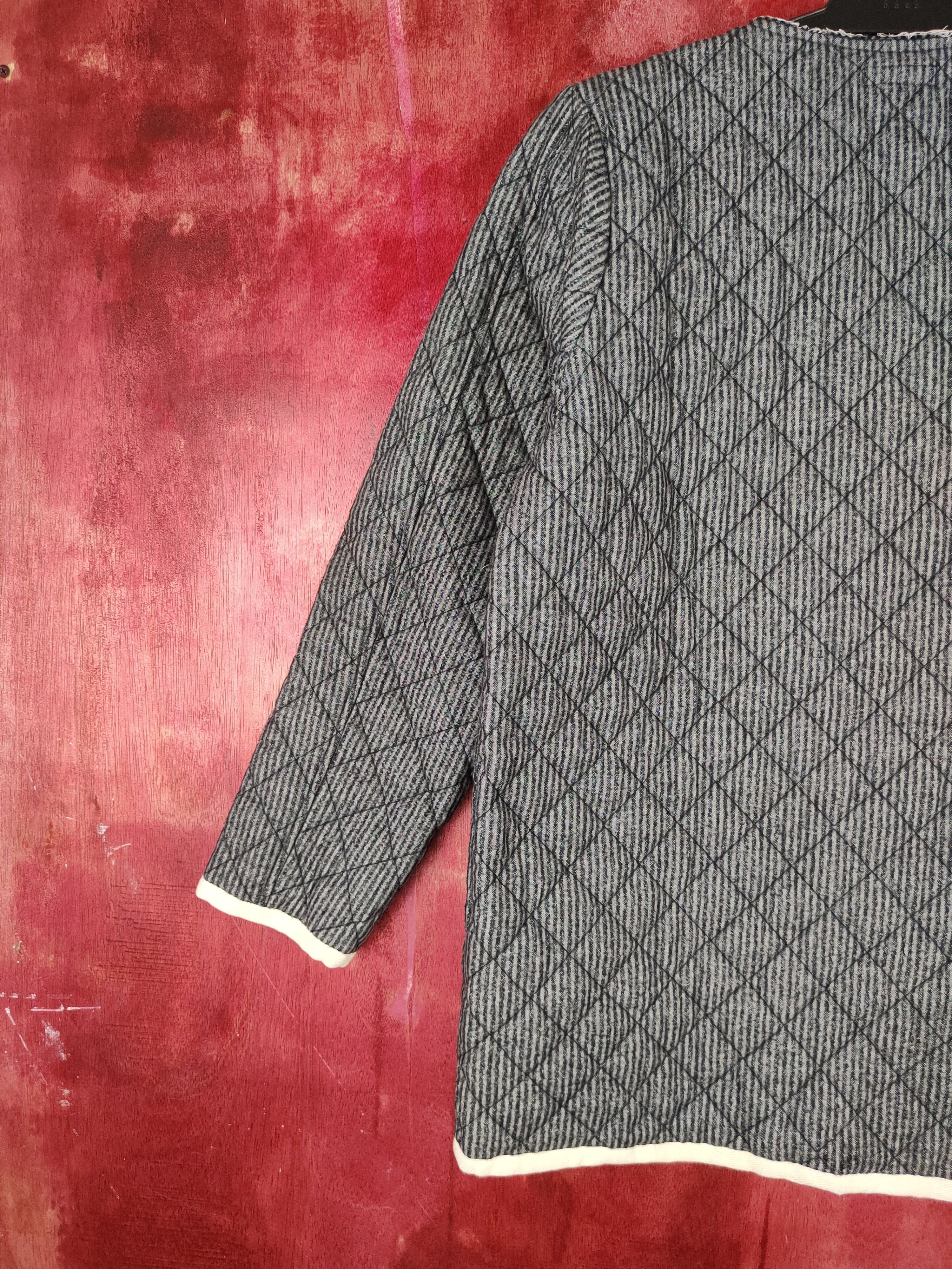 Japanese Brand × Vintage Time Times Gray Winter Sweater vintage #S811 Size M / US 6-8 / IT 42-44 - 9 Thumbnail