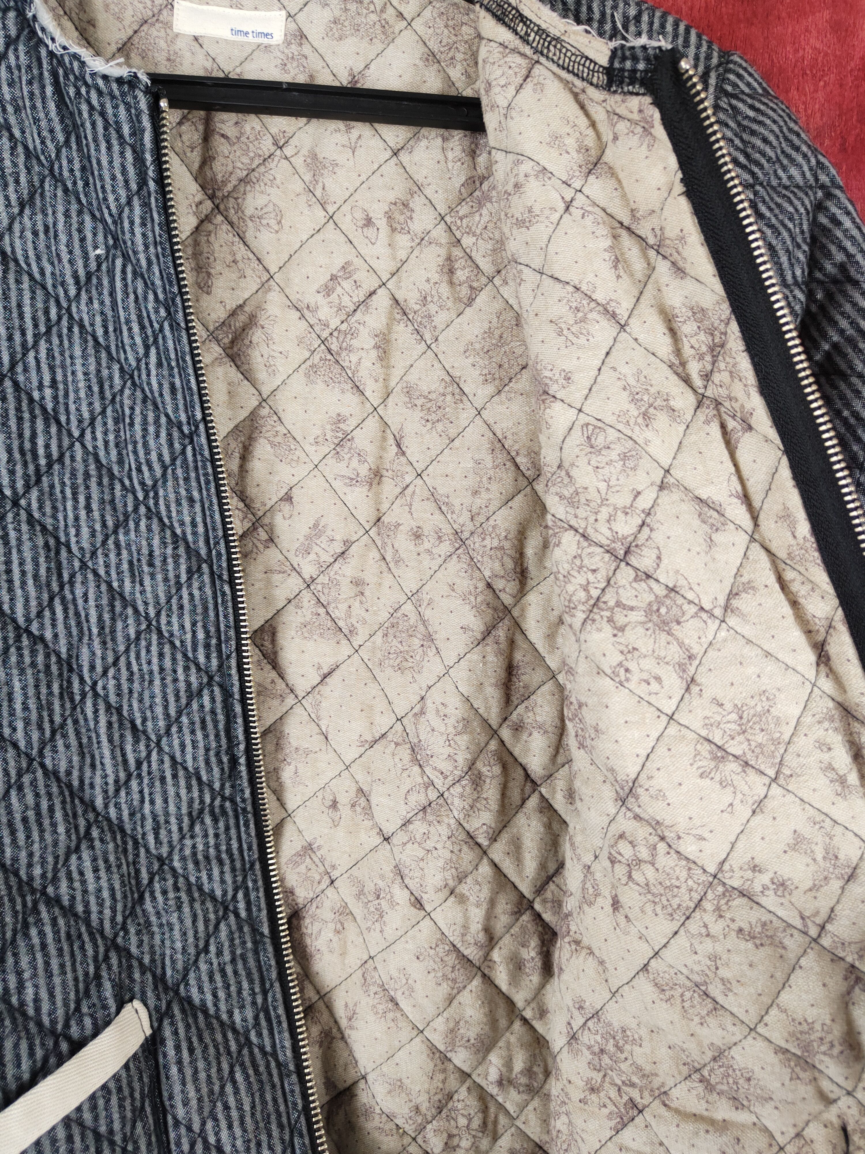 Japanese Brand × Vintage Time Times Gray Winter Sweater vintage #S811 Size M / US 6-8 / IT 42-44 - 3 Thumbnail