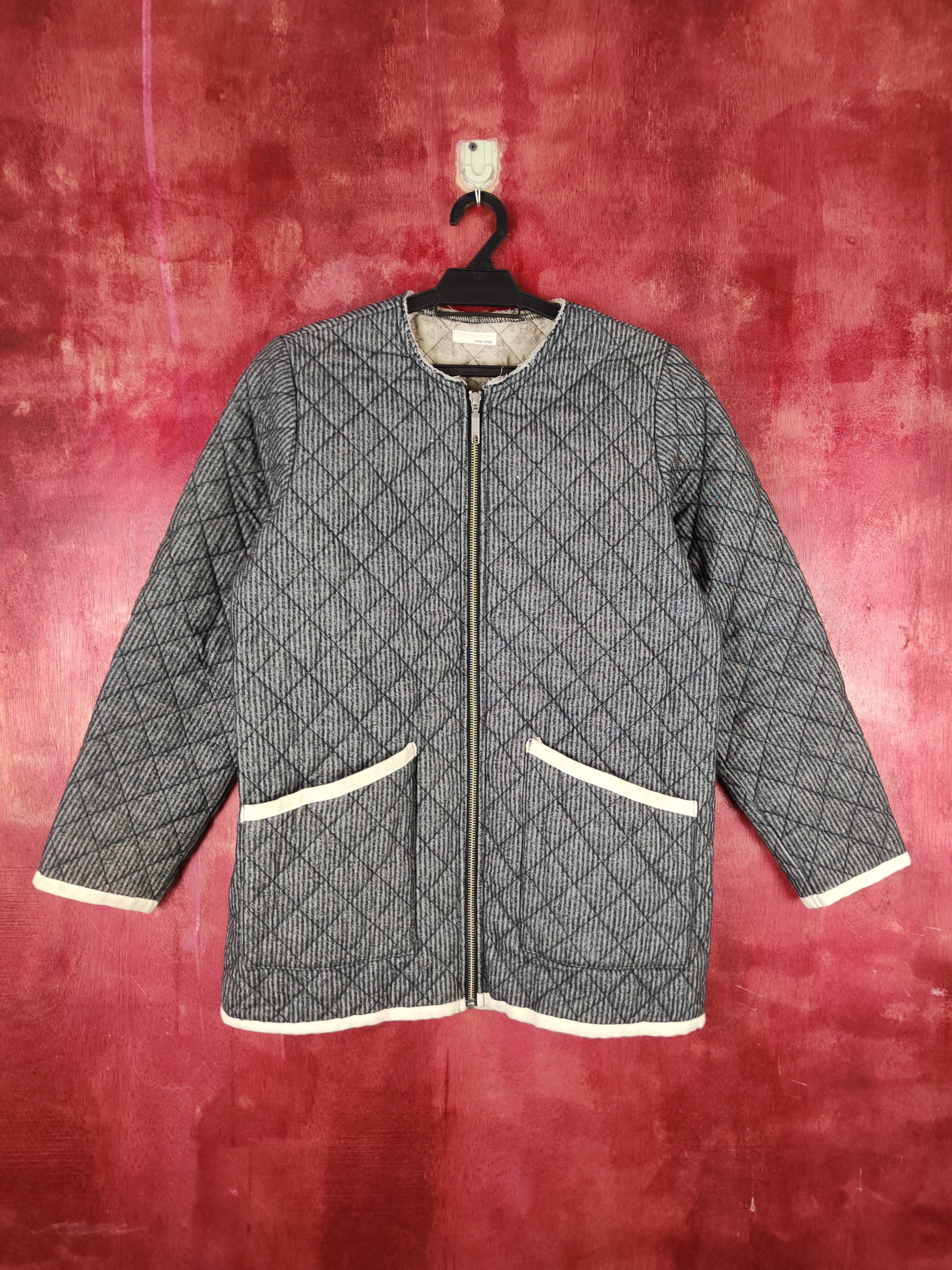 Japanese Brand × Vintage Time Times Gray Winter Sweater vintage #S811 Size M / US 6-8 / IT 42-44 - 1 Thumbnail