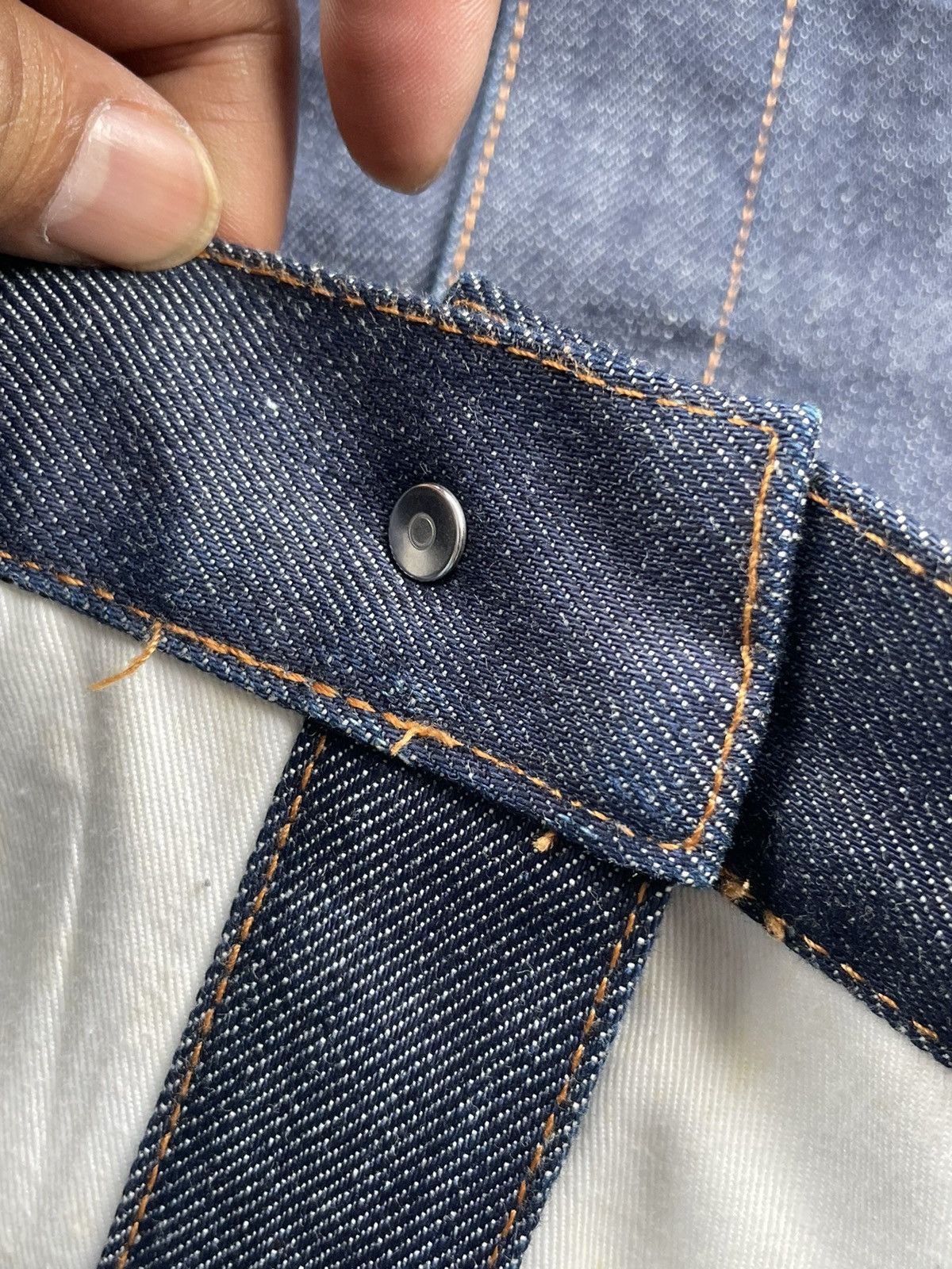 A.P.C. × Designer Vintage APC Denim Jacket Size US S / EU 44-46 / 1 - 9 Thumbnail