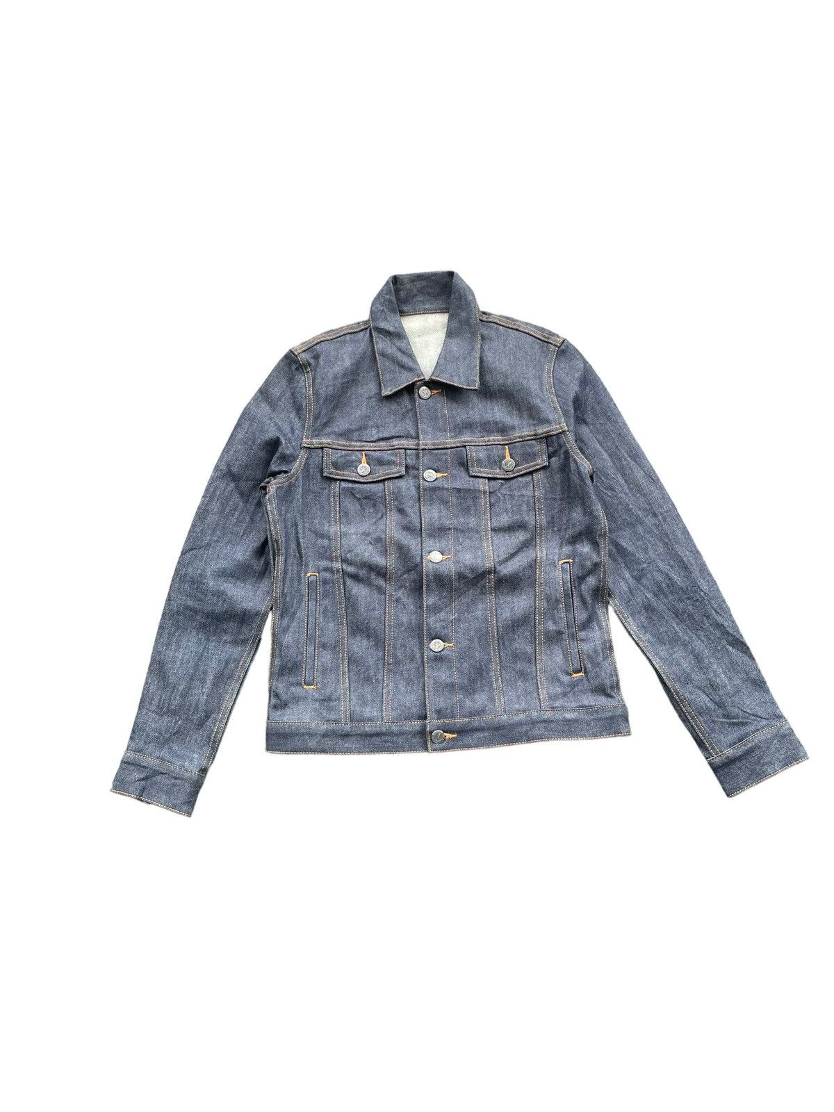 A.P.C. × Designer Vintage APC Denim Jacket Size US S / EU 44-46 / 1 - 1 Thumbnail