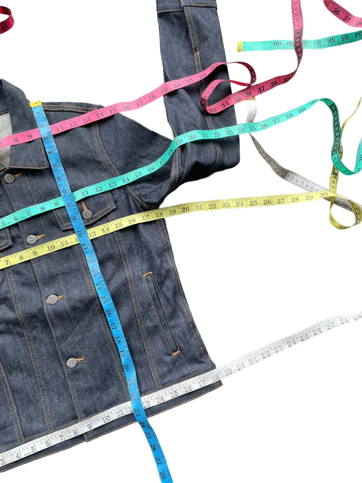 A.P.C. × Designer Vintage APC Denim Jacket Size US S / EU 44-46 / 1 - 13 Thumbnail