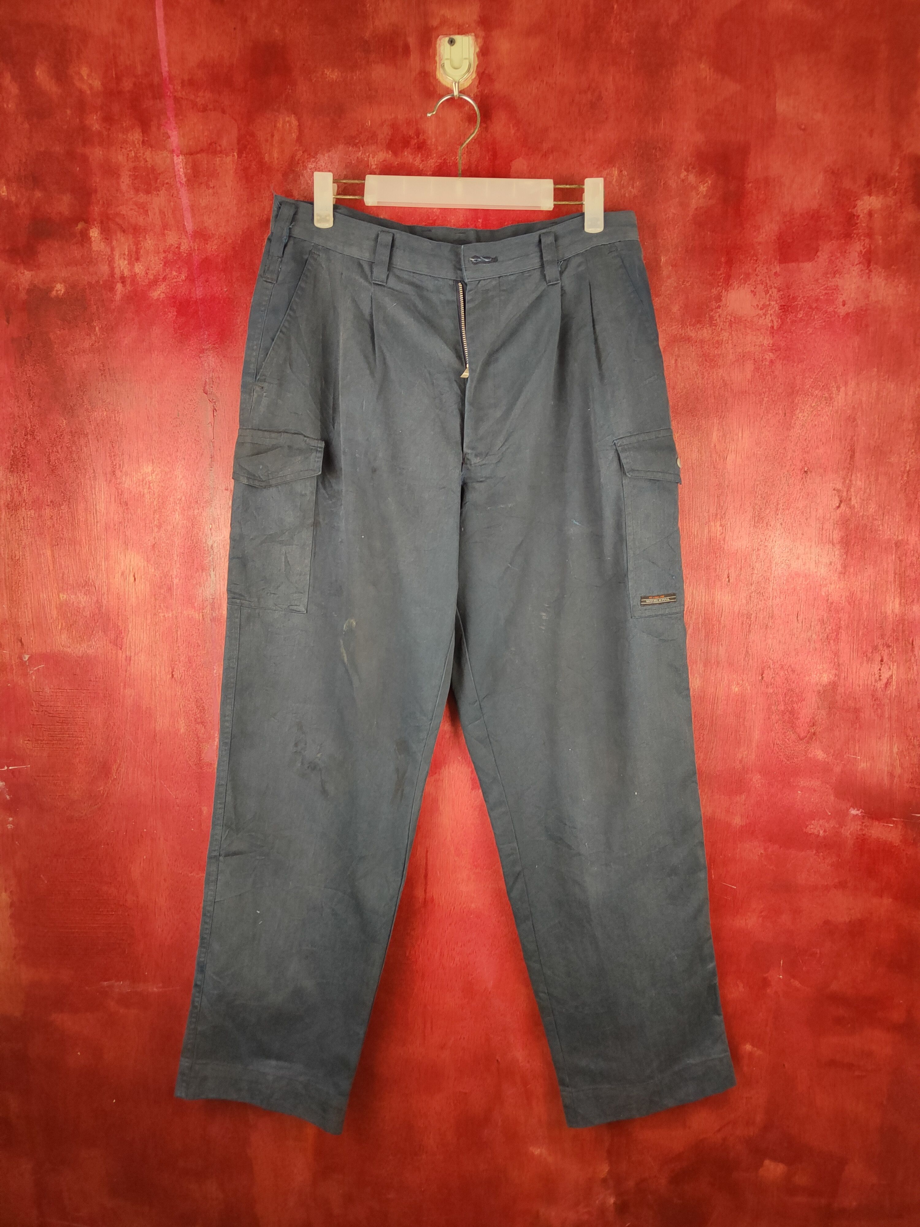 Japanese Brand × Vintage World Pal Dark Blue Tactical Cargo Pants #S822 Size US 30 / EU 46 - 1 Thumbnail