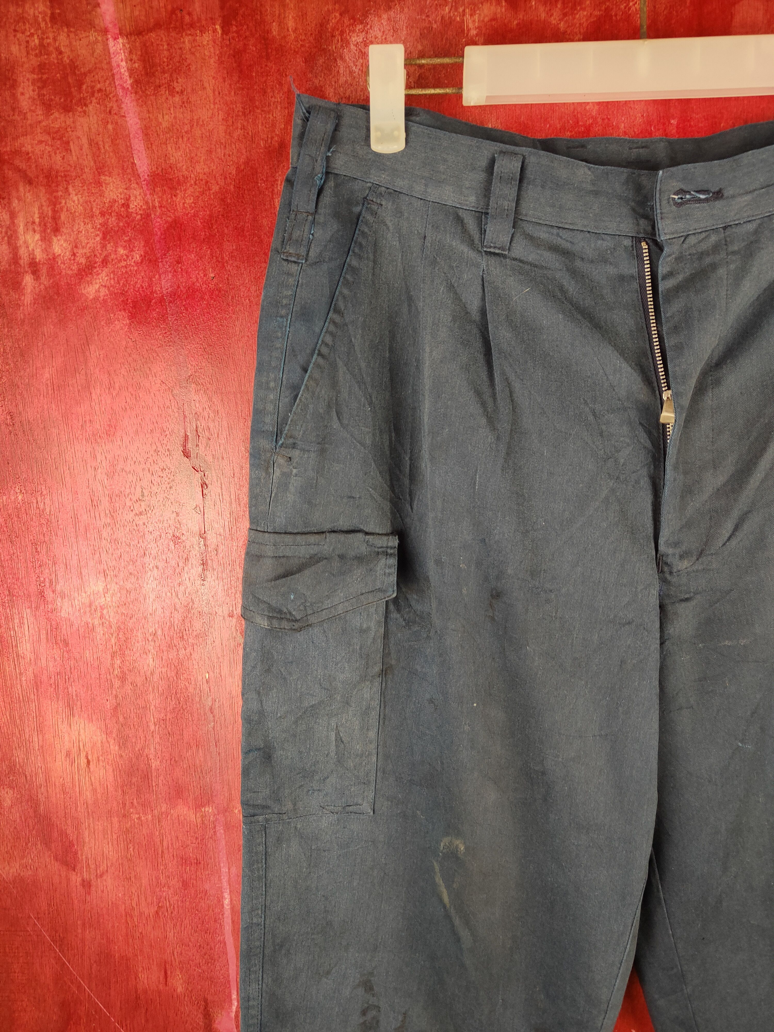 Japanese Brand × Vintage World Pal Dark Blue Tactical Cargo Pants #S822 Size US 30 / EU 46 - 3 Thumbnail