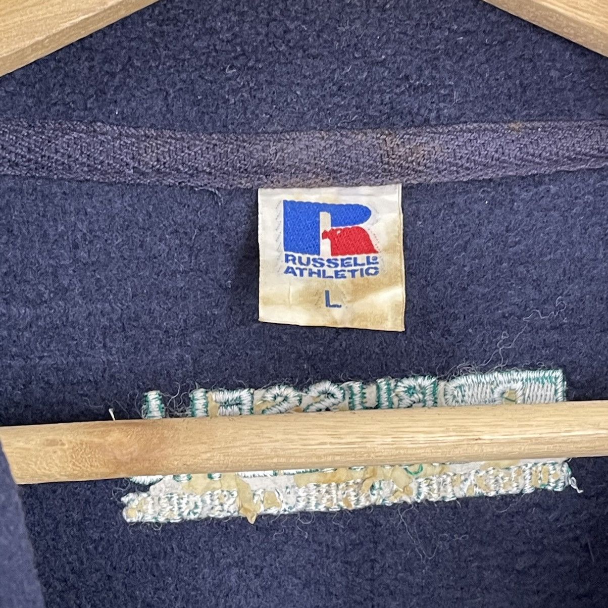 Russell Athletic × Vintage Vintage 90’s Russell Athletic Halfzip Fleece Size L Size US L / EU 52-54 / 3 - 10 Thumbnail