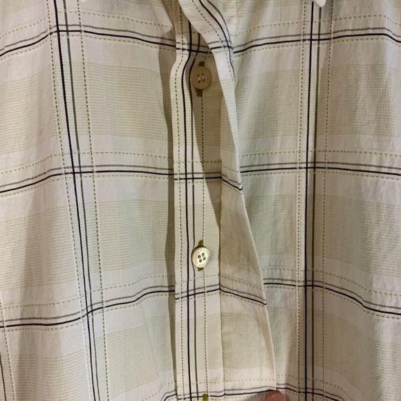 Ted Baker Ted Baker Cotton Short Sleeve Button Down Shirt Size US M / EU 48-50 / 2 - 6 Thumbnail