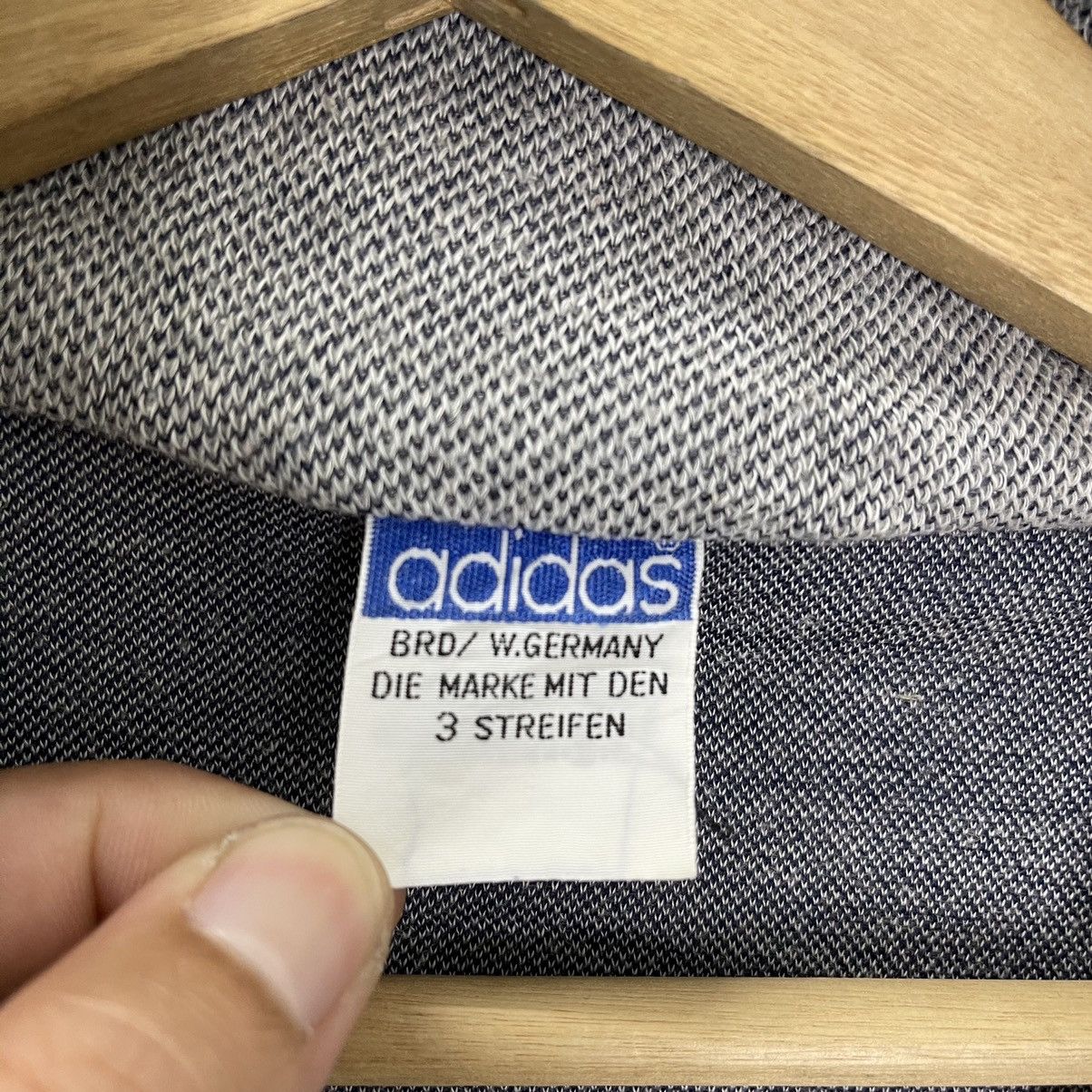 Adidas Vintage 90s Adidas Small Logo Zipper Sweater Size M Size US M / EU 48-50 / 2 - 8 Thumbnail