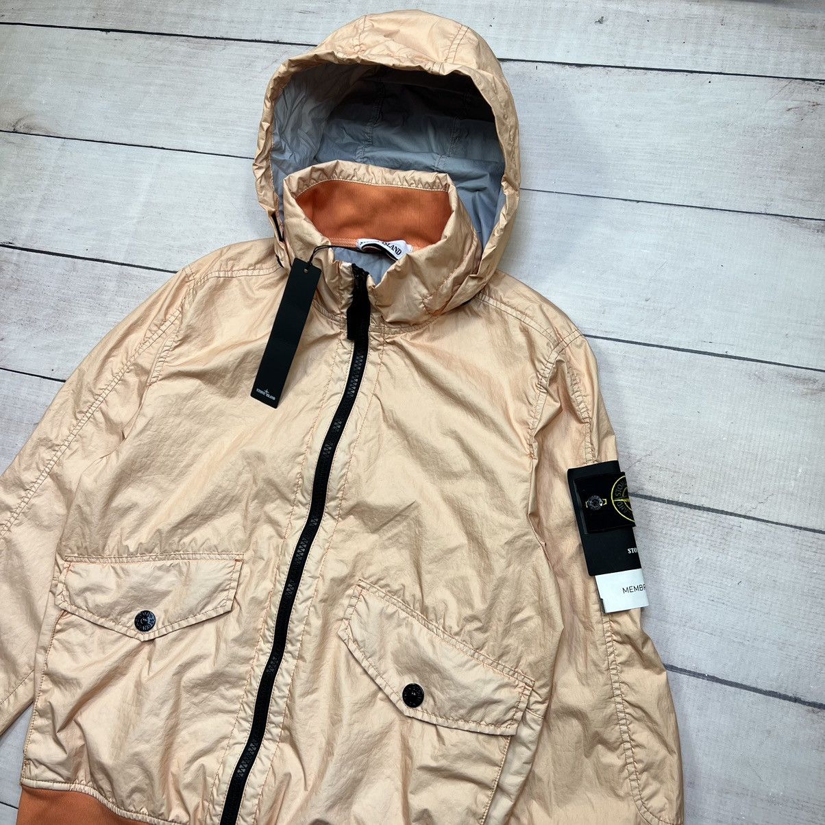 Stone Island Stone Island Hooded Jacket Shell Membrana 3L-TC Salmon Size US M / EU 48-50 / 2 - 3 Thumbnail
