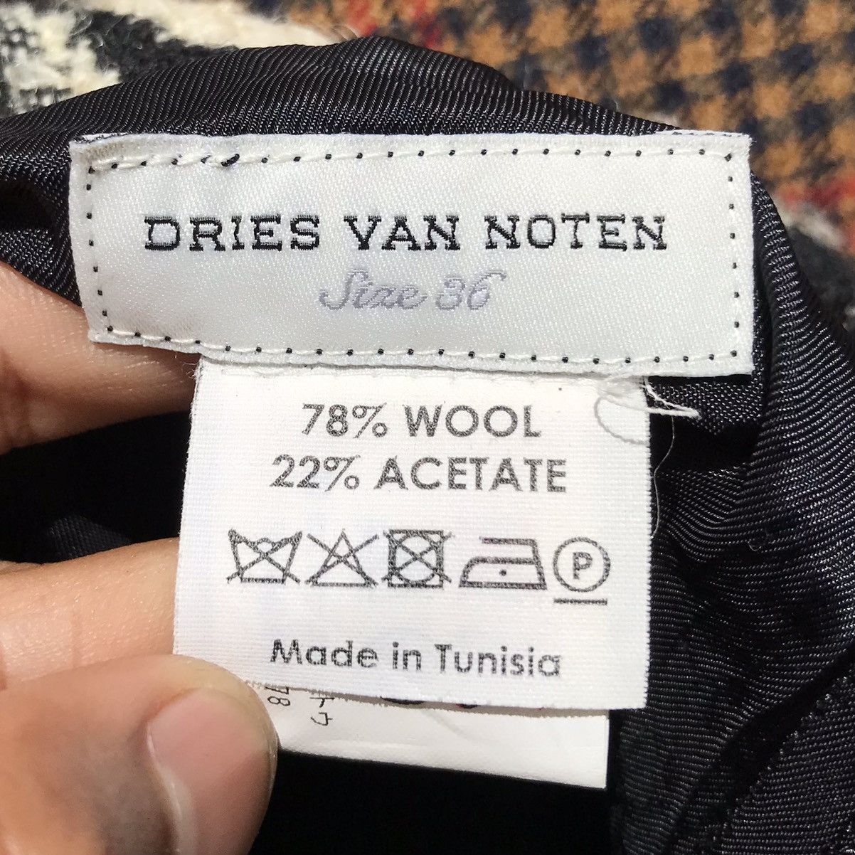 Dries Van Noten 🔥Hot Item🔥Vintage Dries Van Noten Wool Skirt Size 28" / US 6 / IT 42 - 12 Thumbnail