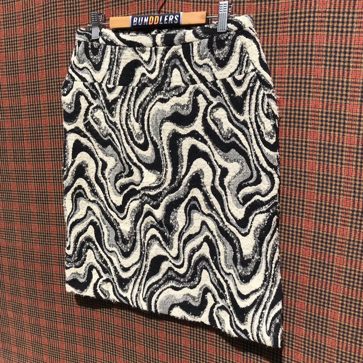 Dries Van Noten 🔥Hot Item🔥Vintage Dries Van Noten Wool Skirt Size 28" / US 6 / IT 42 - 4 Thumbnail
