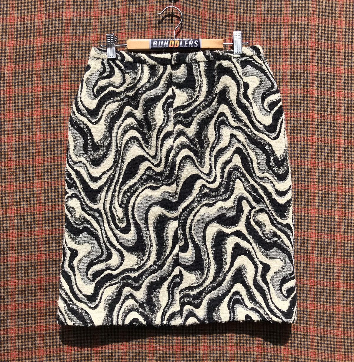 Dries Van Noten 🔥Hot Item🔥Vintage Dries Van Noten Wool Skirt Size 28" / US 6 / IT 42 - 3 Thumbnail